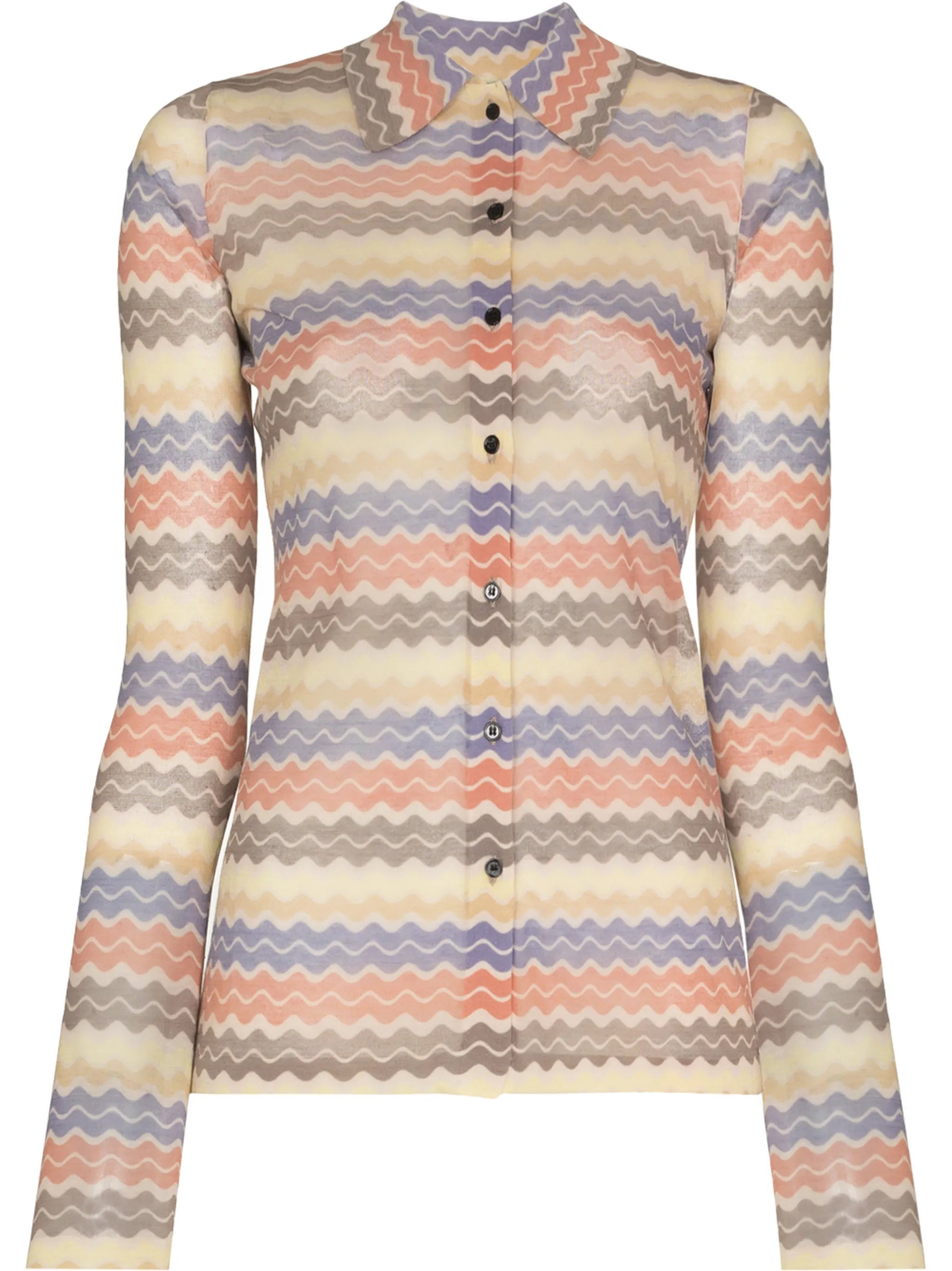 Zuri stripe-pattern shirt