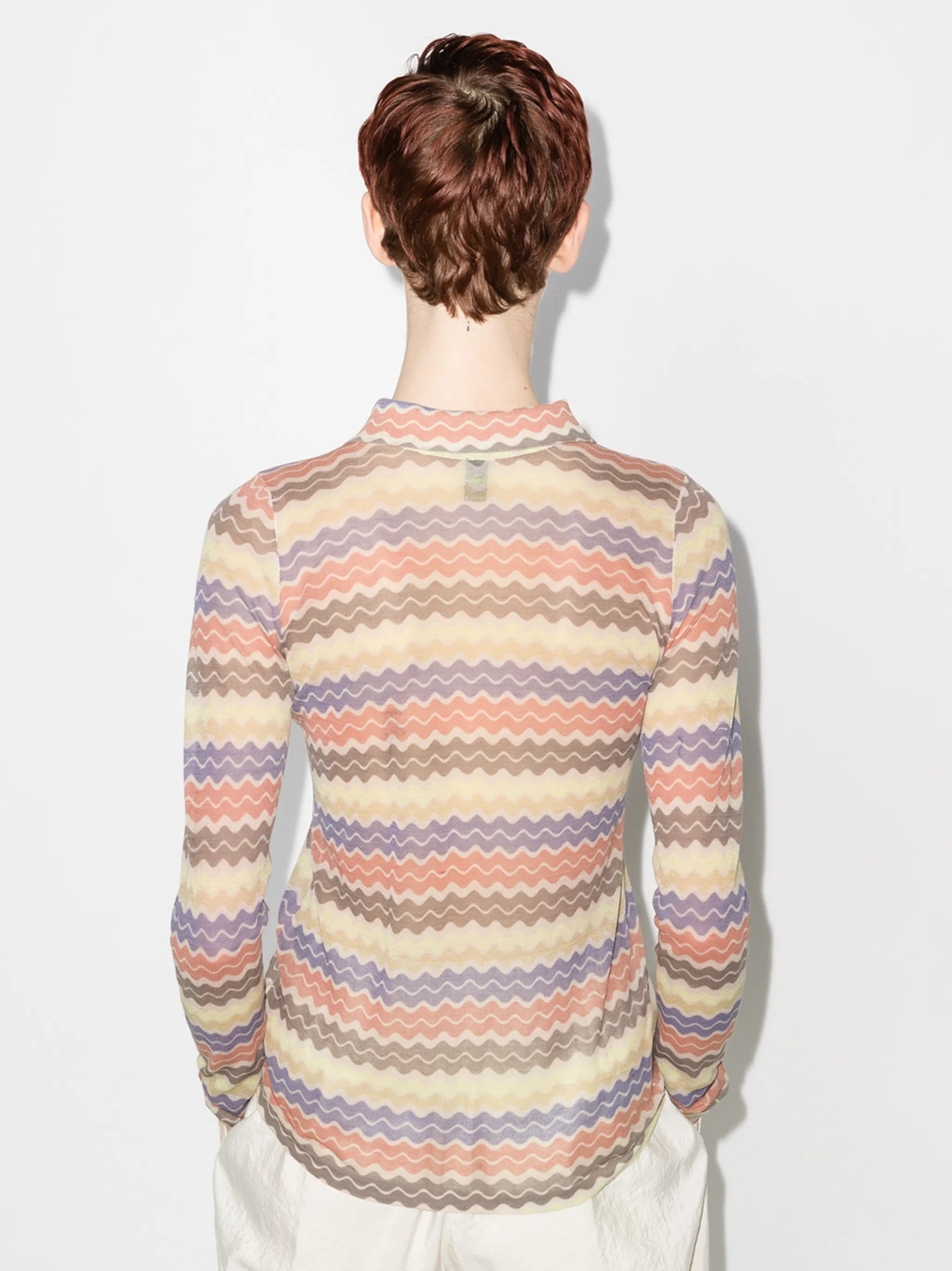 Zuri stripe-pattern shirt
