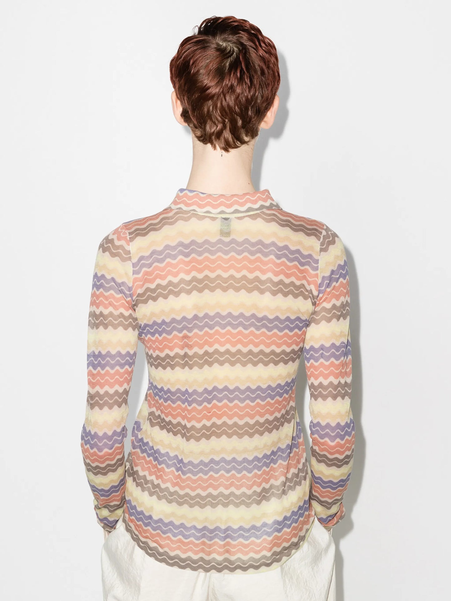 Zuri stripe-pattern shirt