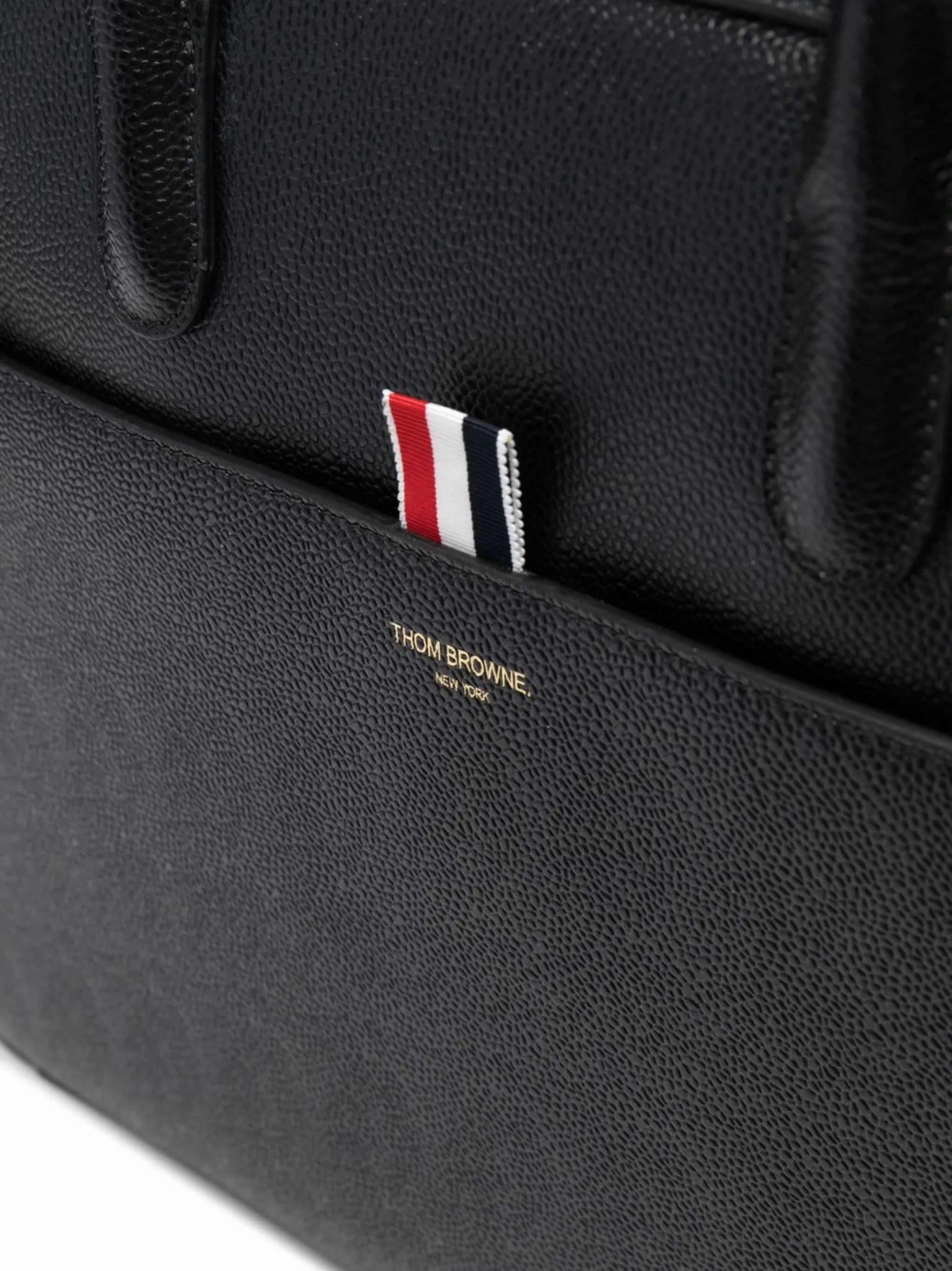 grosgrain-tab briefcase