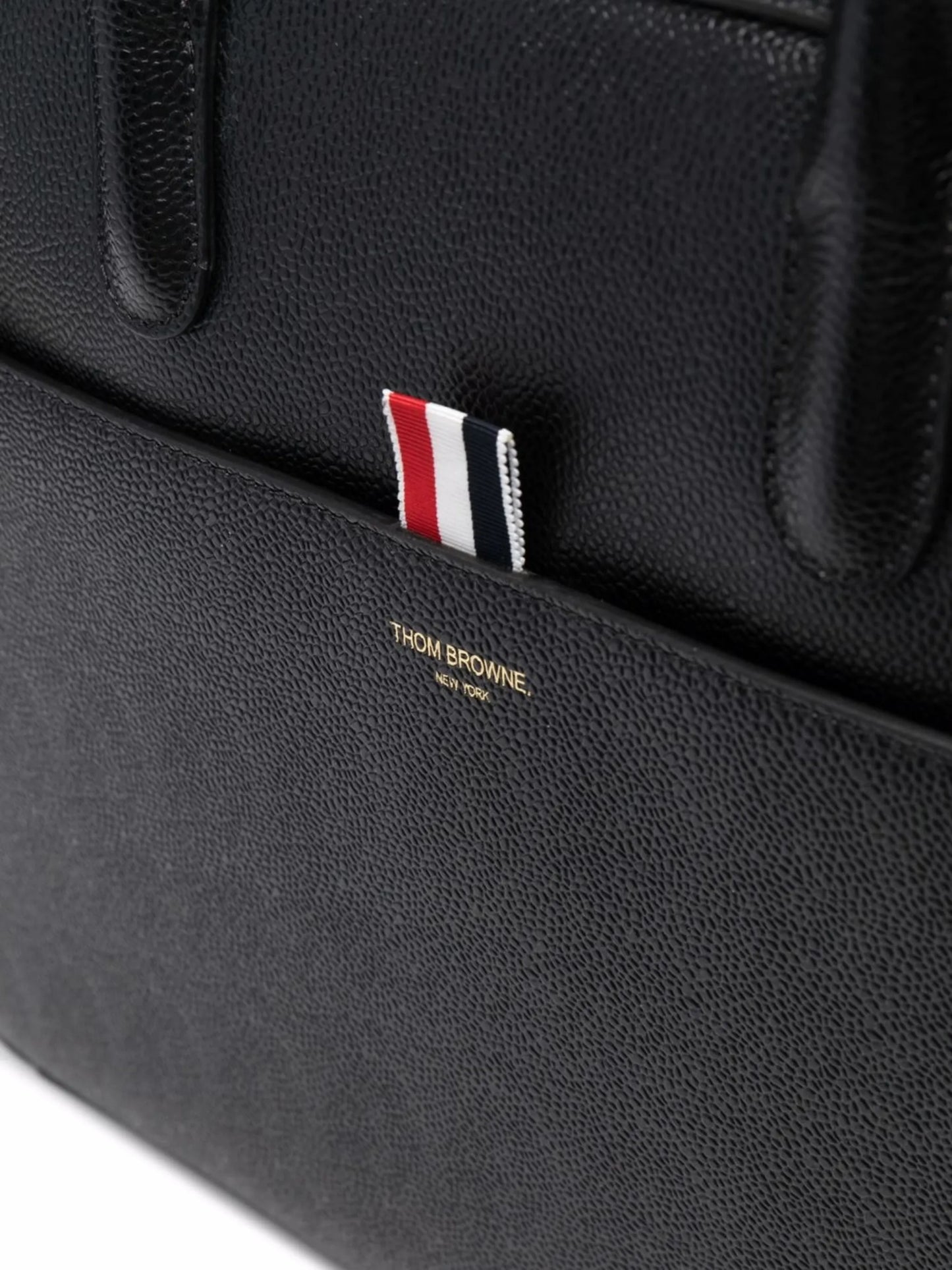 grosgrain-tab briefcase