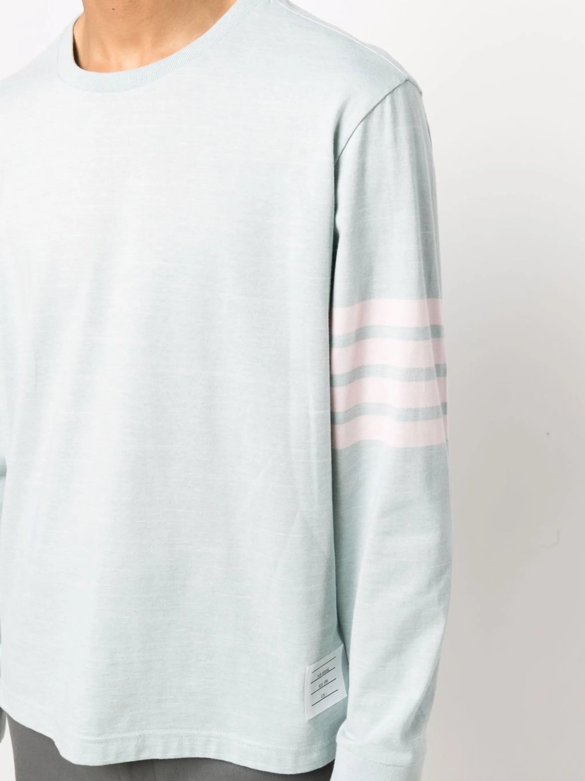 4-Bar stripe rugby T-shirt
