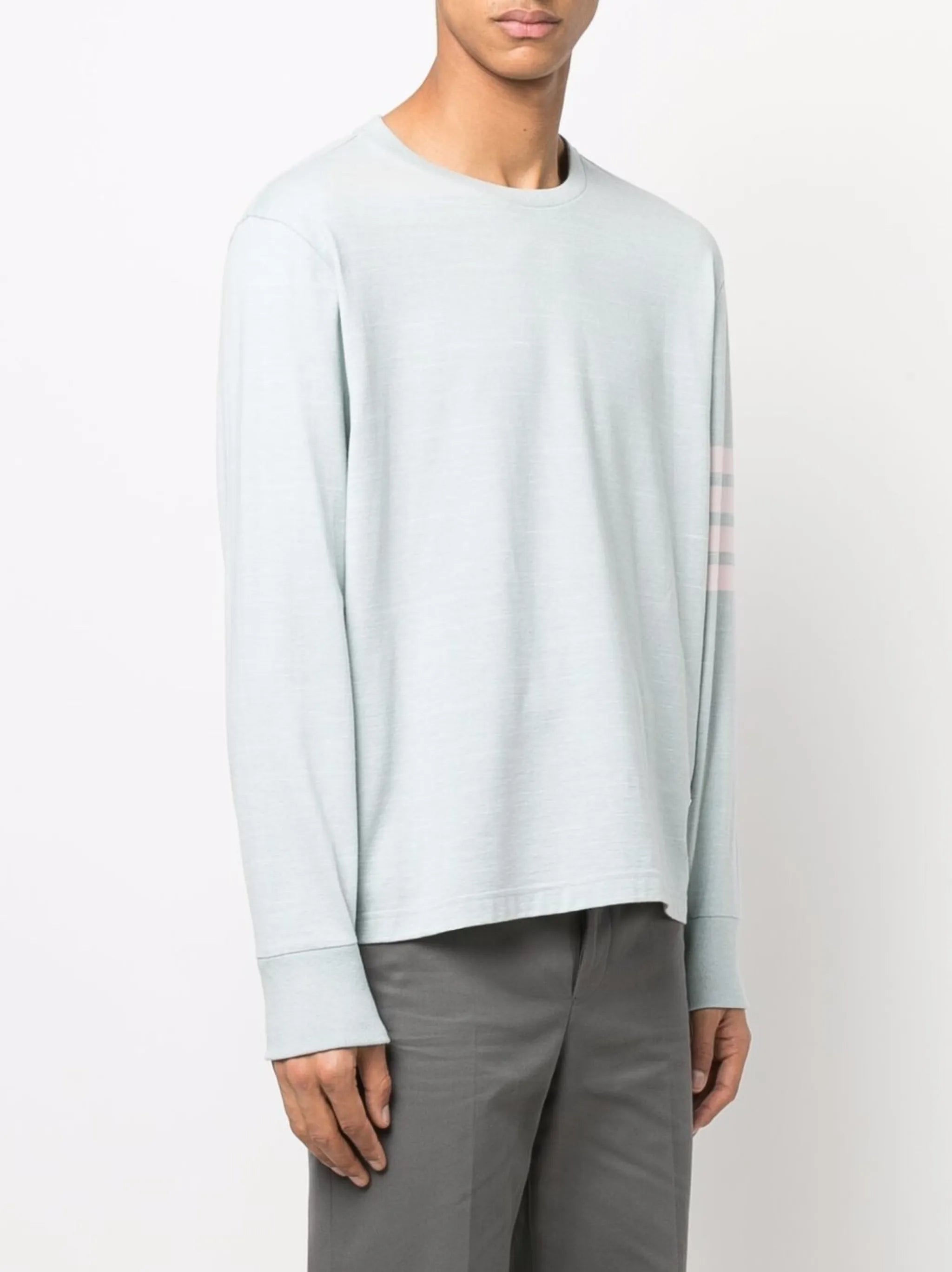 4-Bar stripe rugby T-shirt