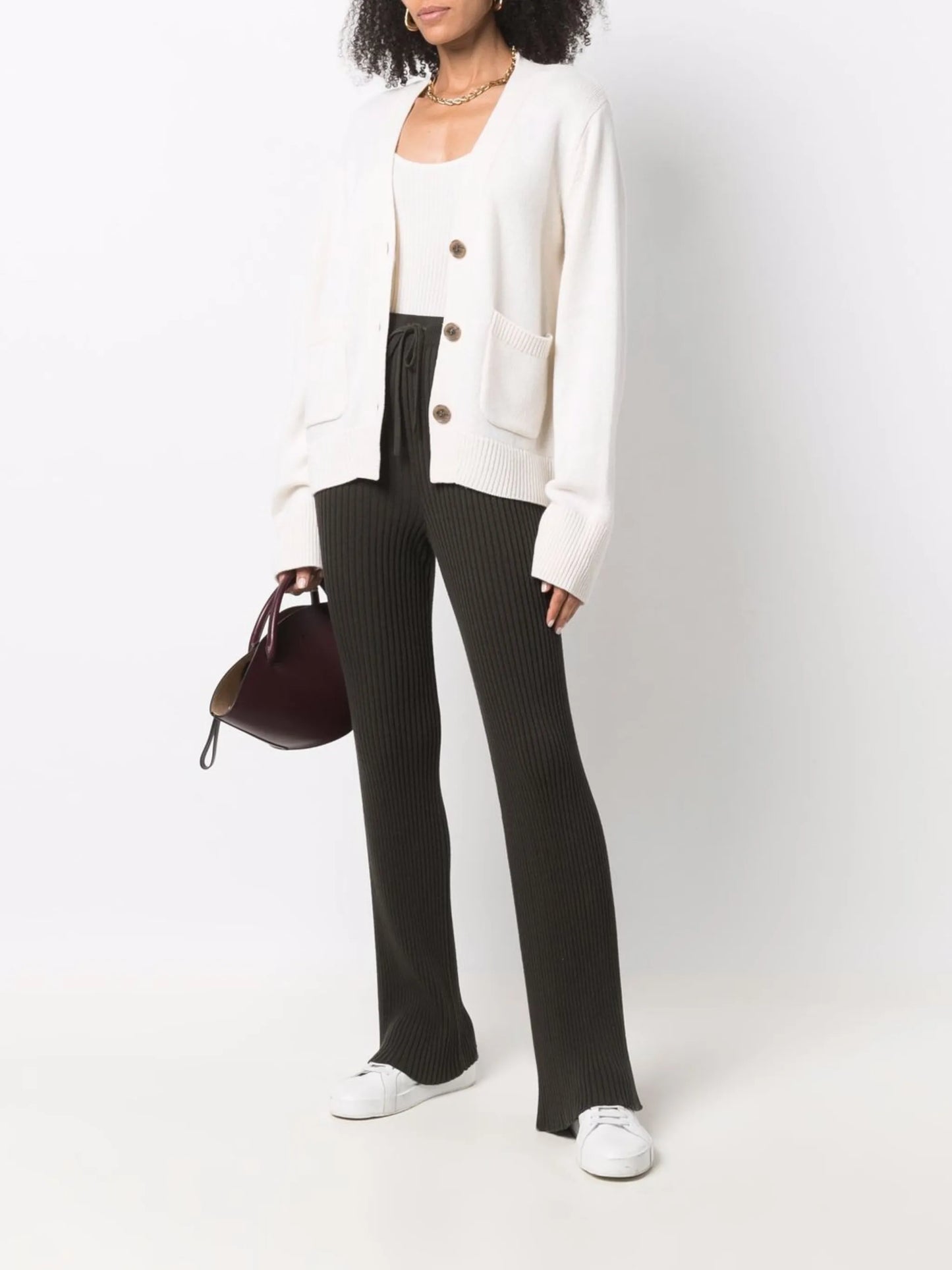 Danni V-neck knitted cardigan