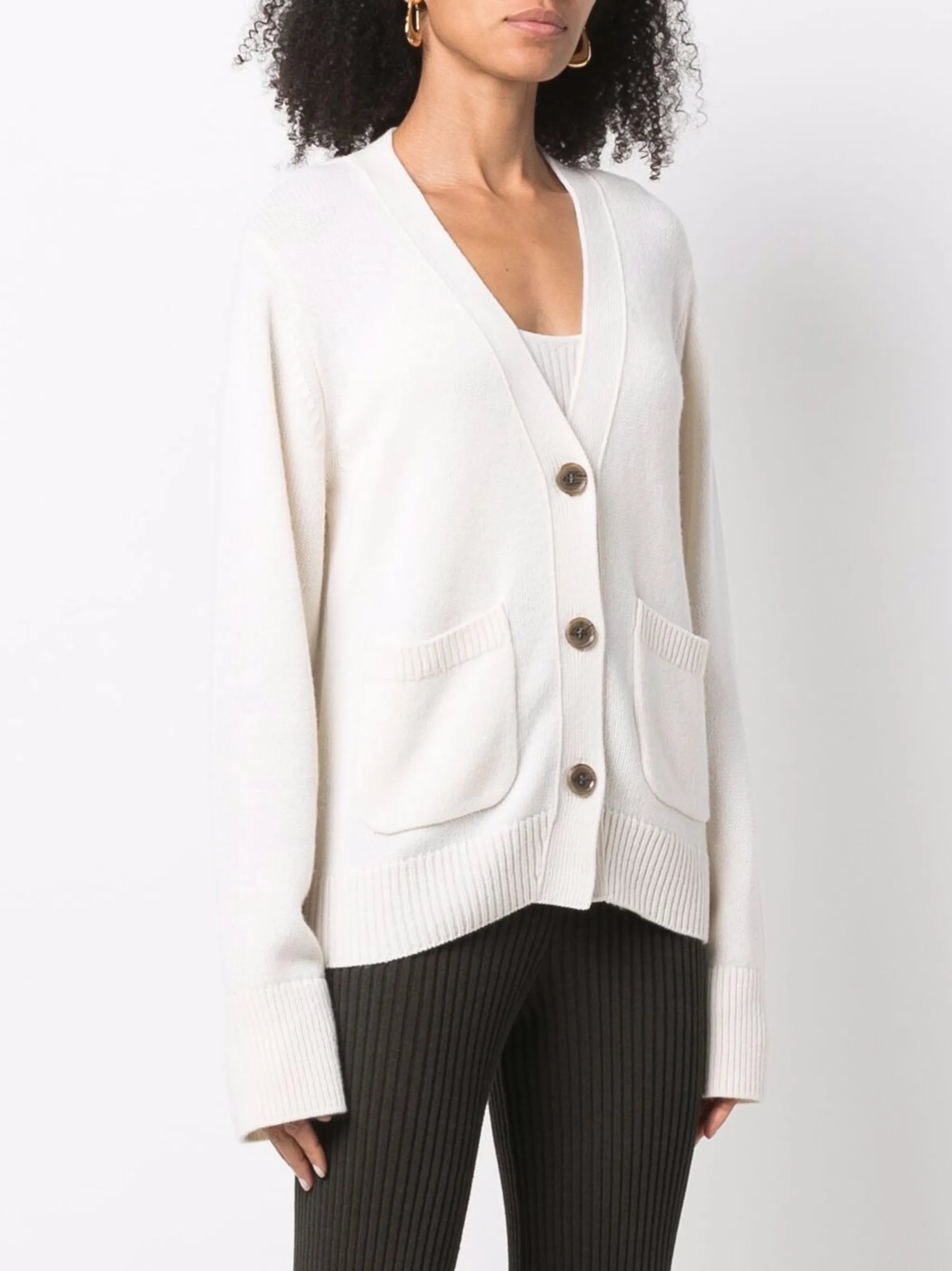 Danni V-neck knitted cardigan