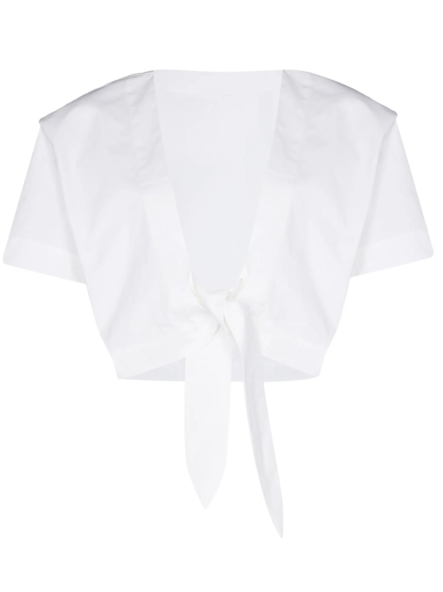 Anja tie-front top