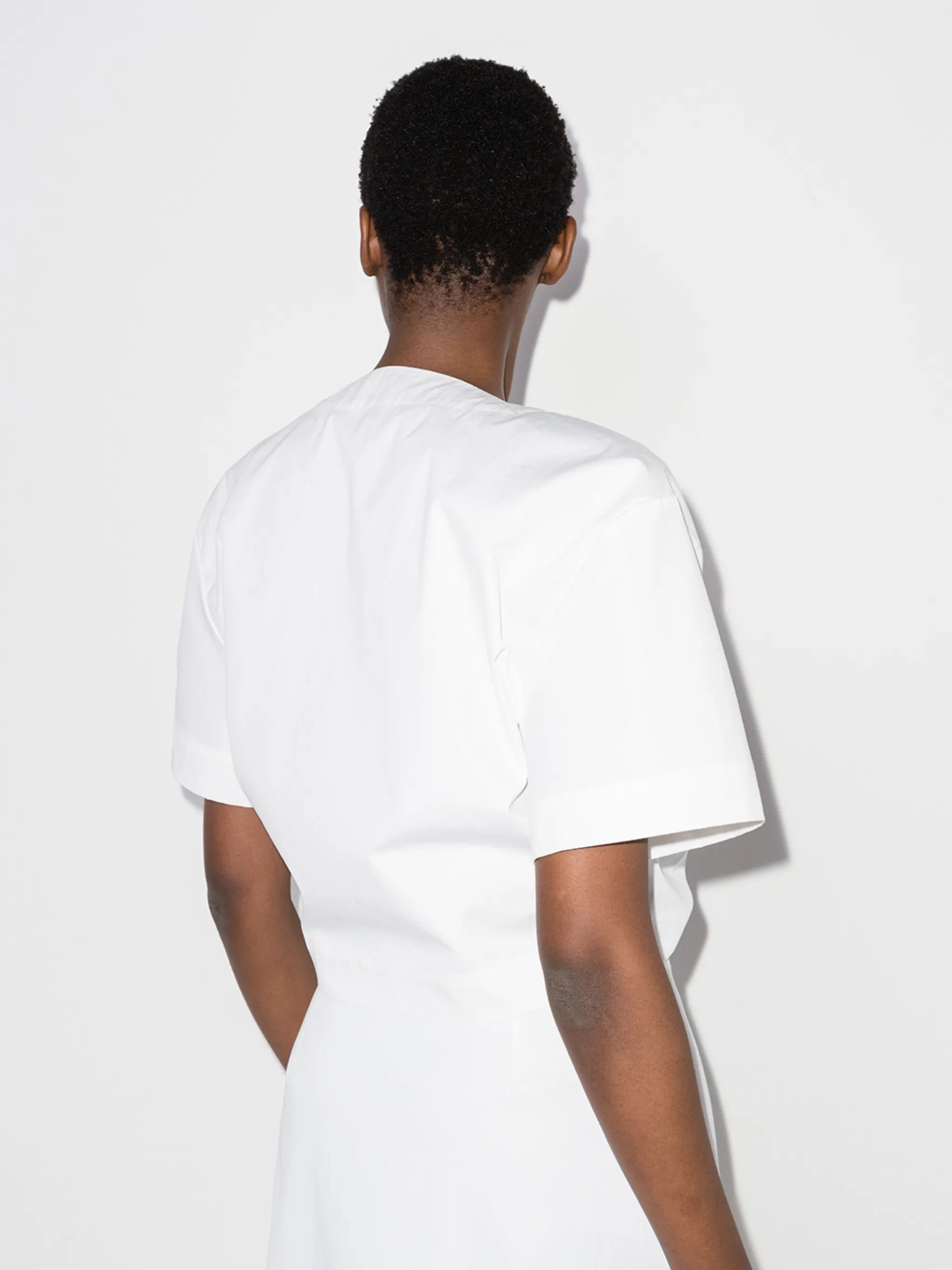 Anja tie-front top