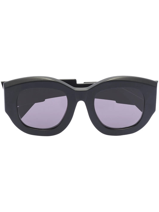 B5 oval-frame sunglasses