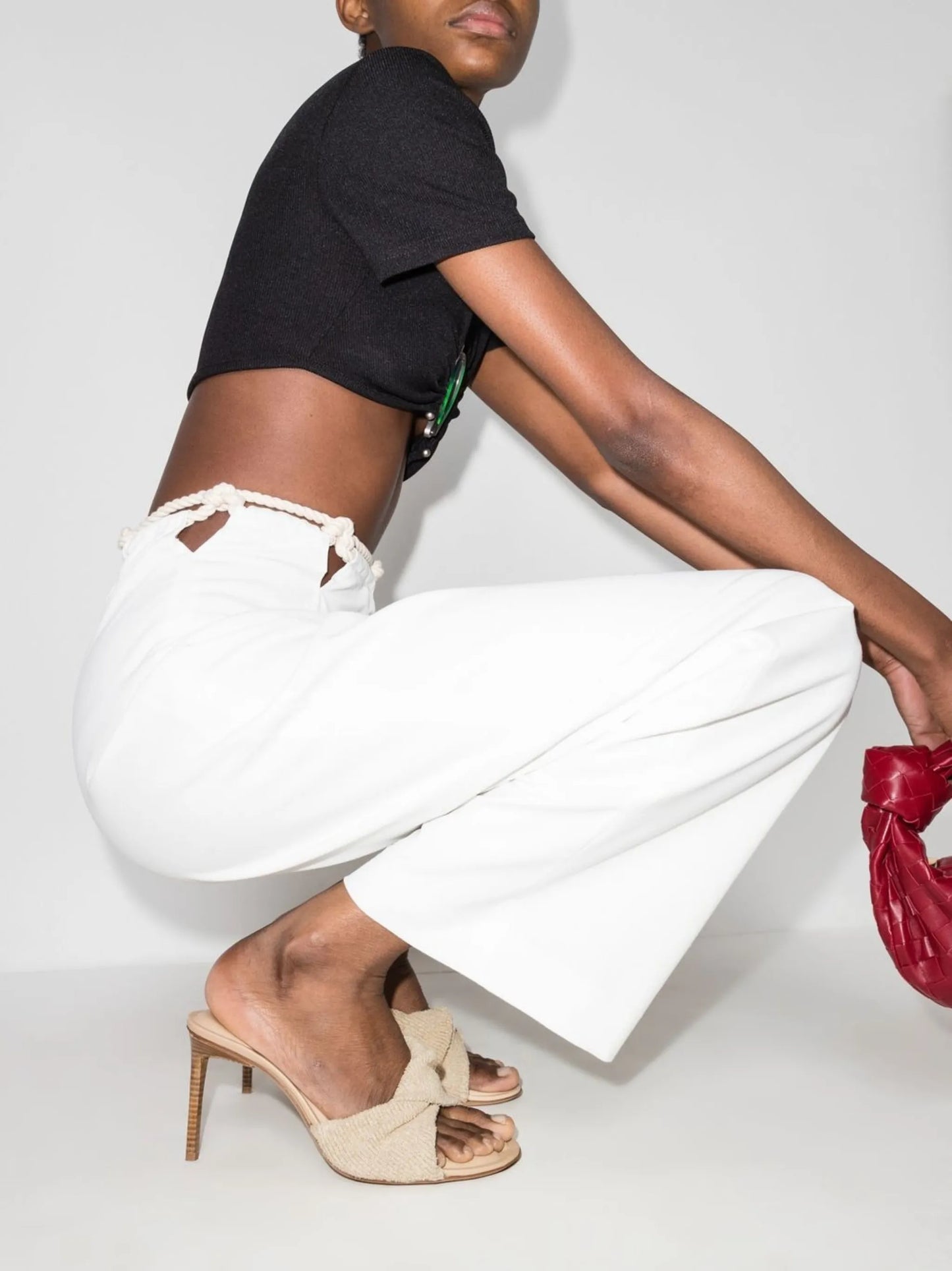 Bagnu twist-detail sandals