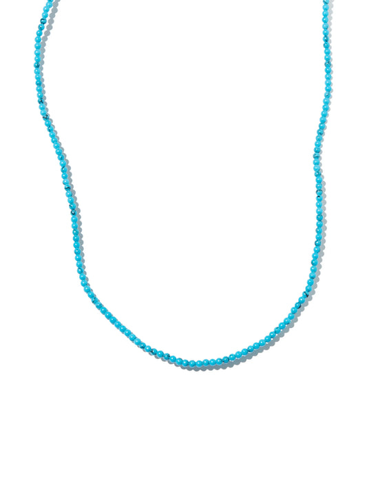 14kt yellow gold Hamsa turquoise necklace