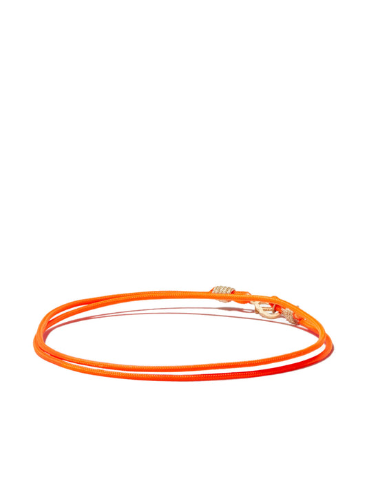 14kt yellow gold toggle cord bracelet