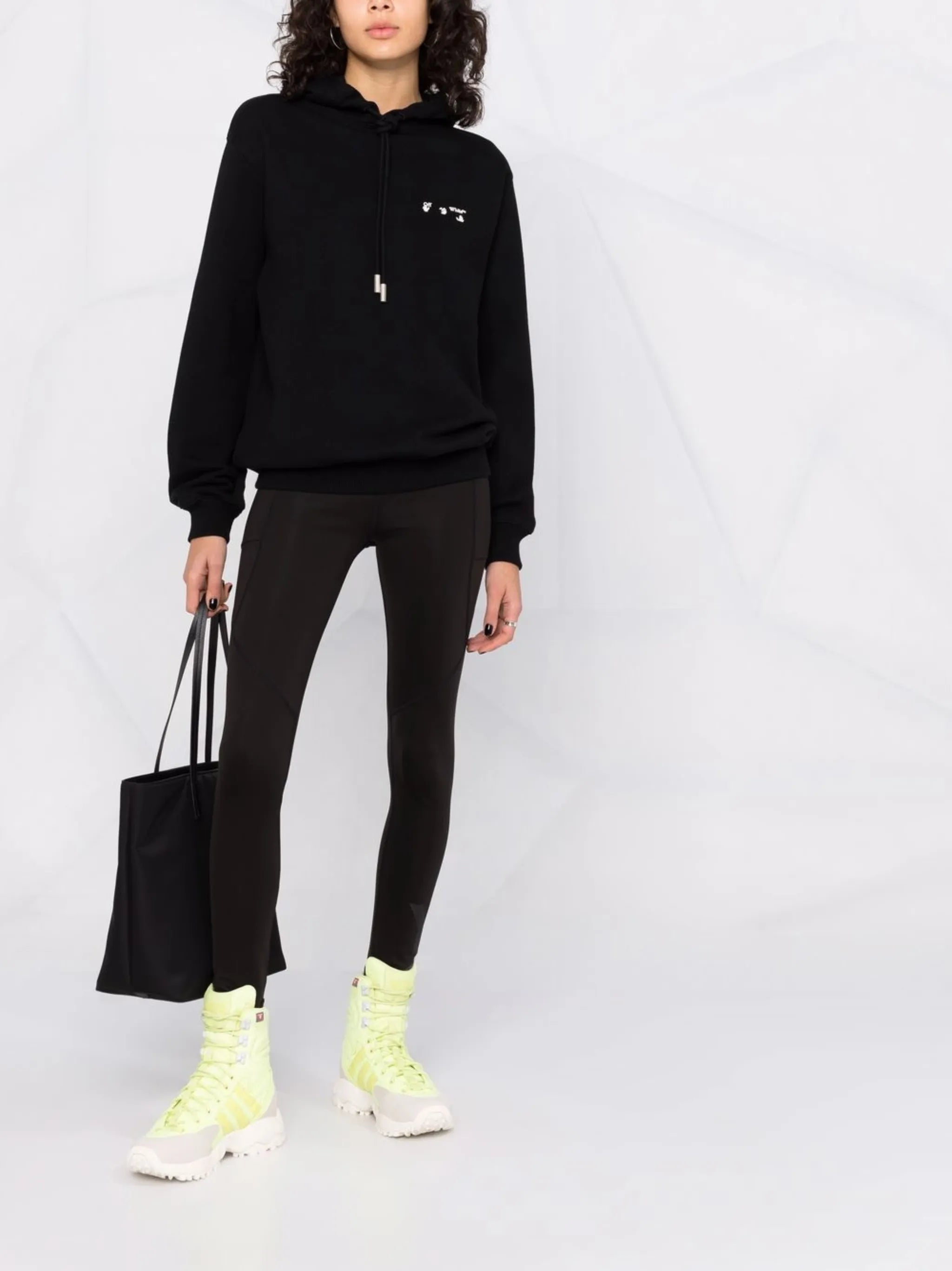 logo-print high-waisted leggings