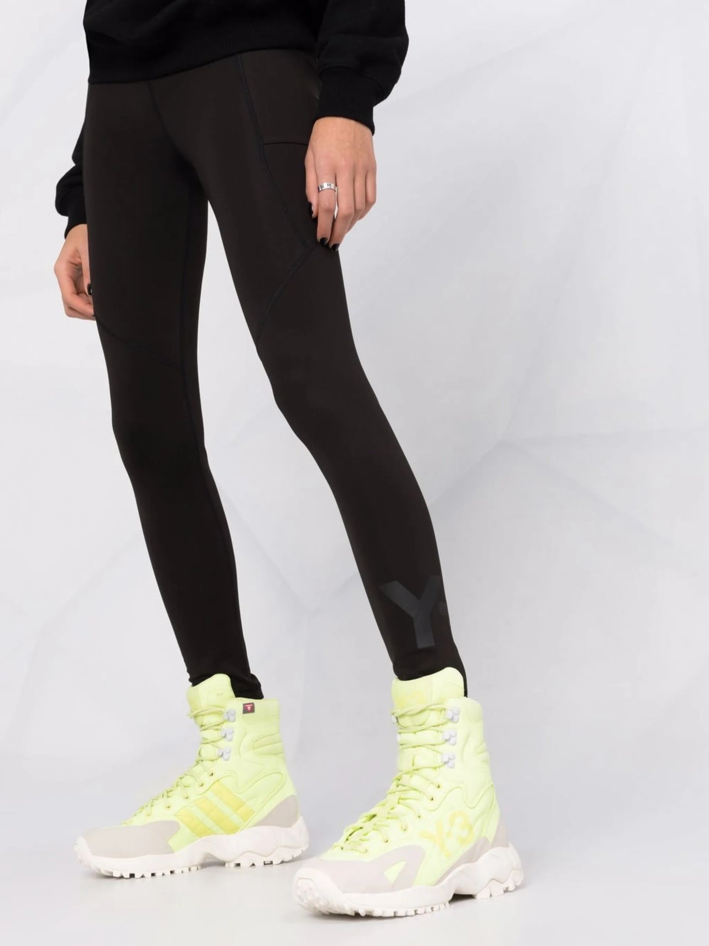 logo-print high-waisted leggings