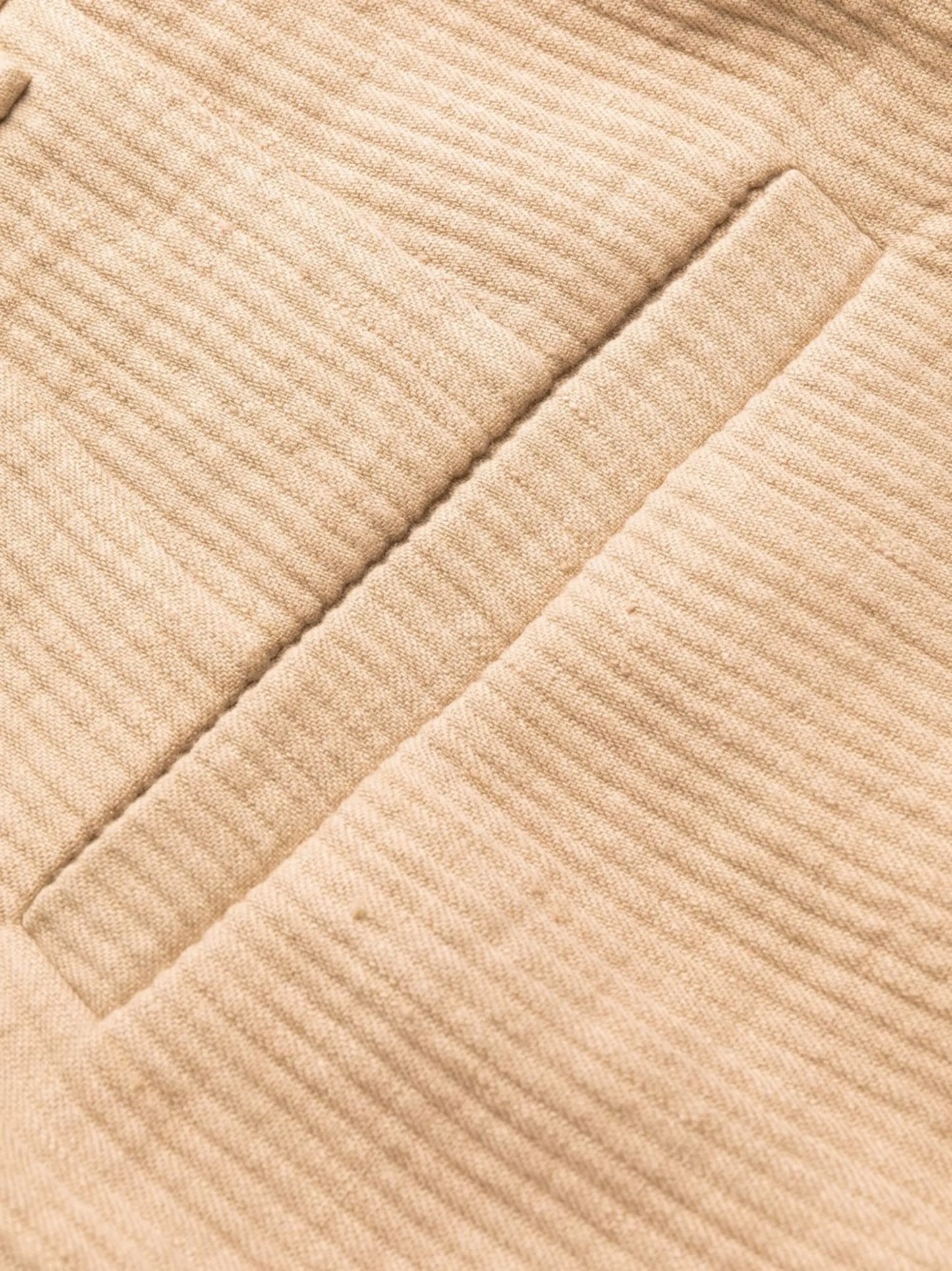 wide-leg linen corduroy trousers