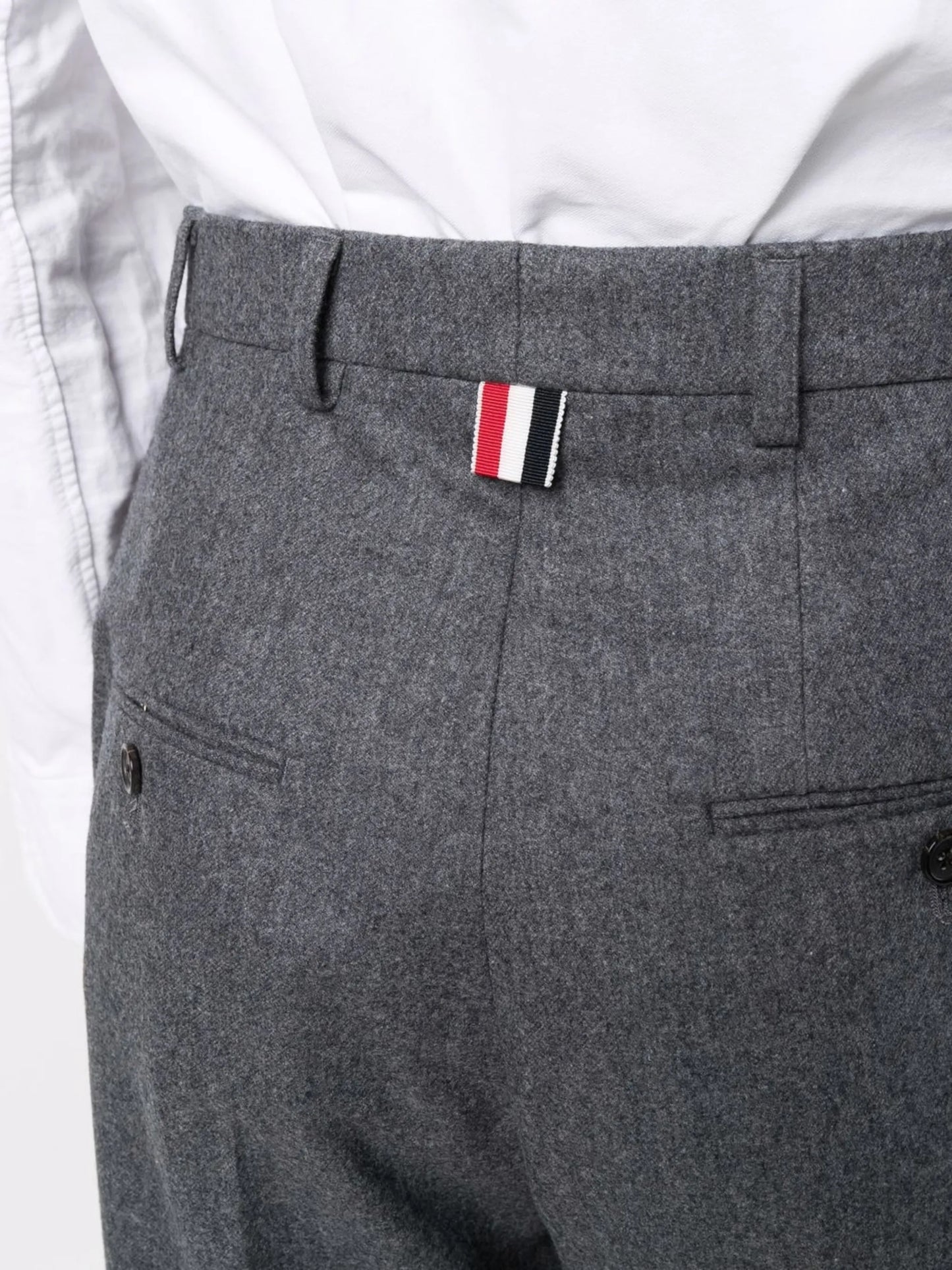 4-Bar straight-leg trousers