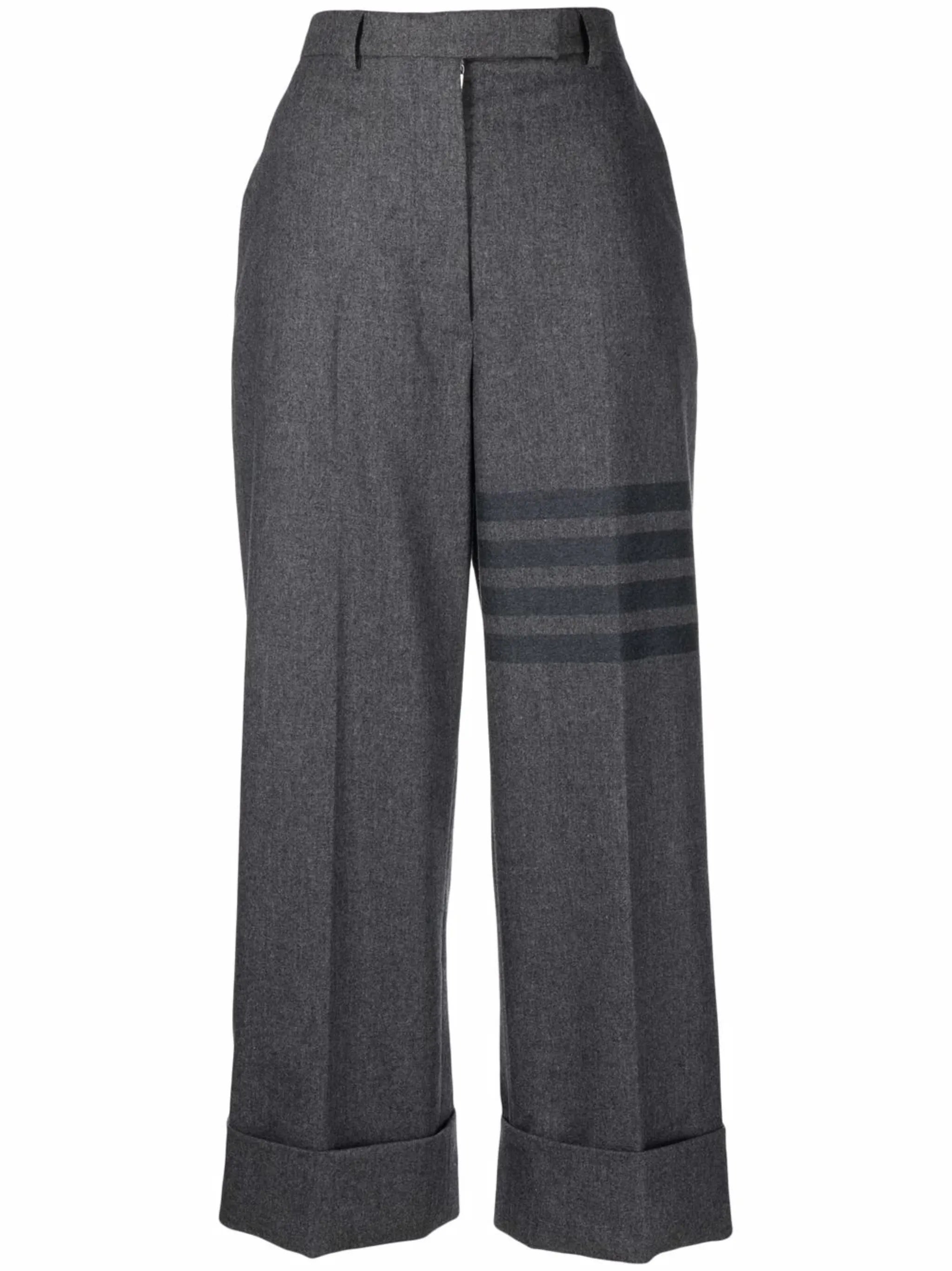 4-Bar straight-leg trousers