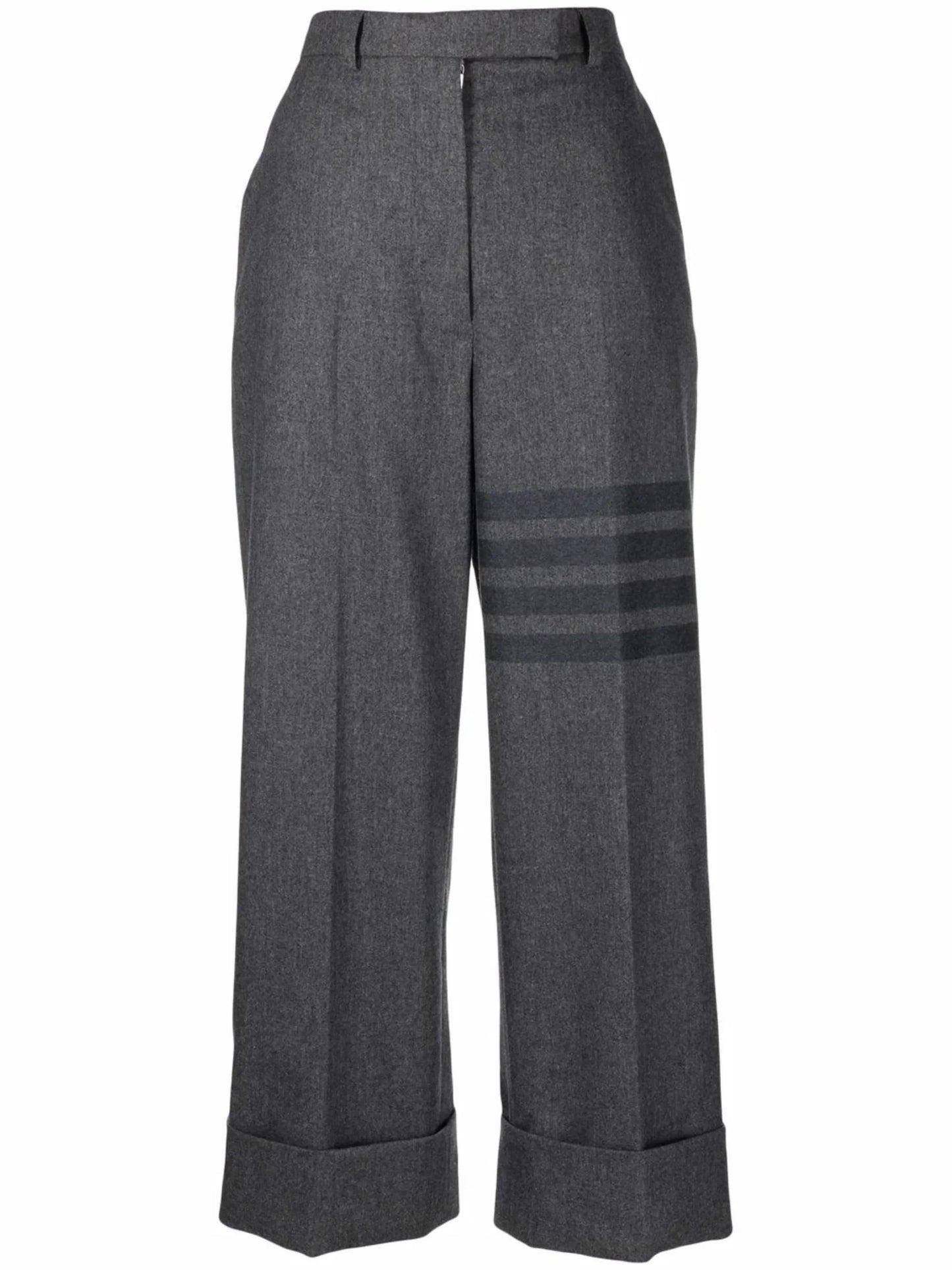 4-Bar straight-leg trousers