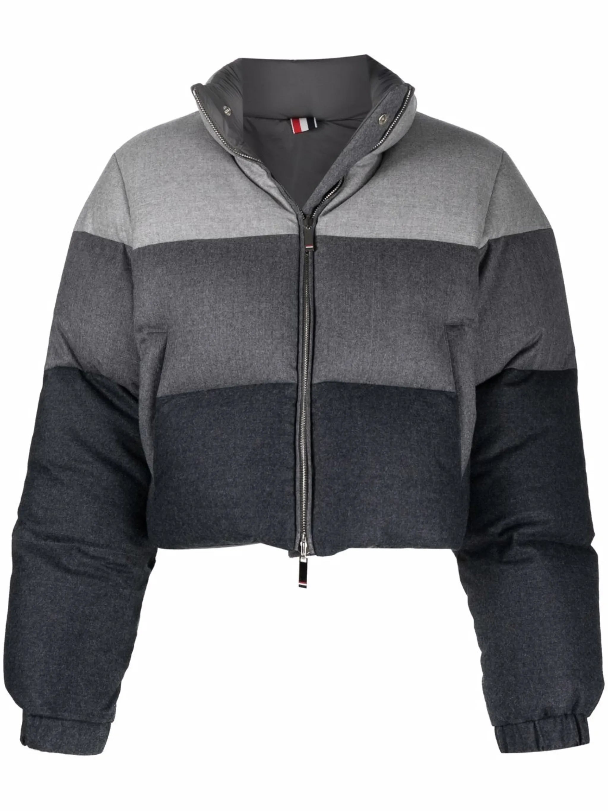 cropped puffer down jacket
