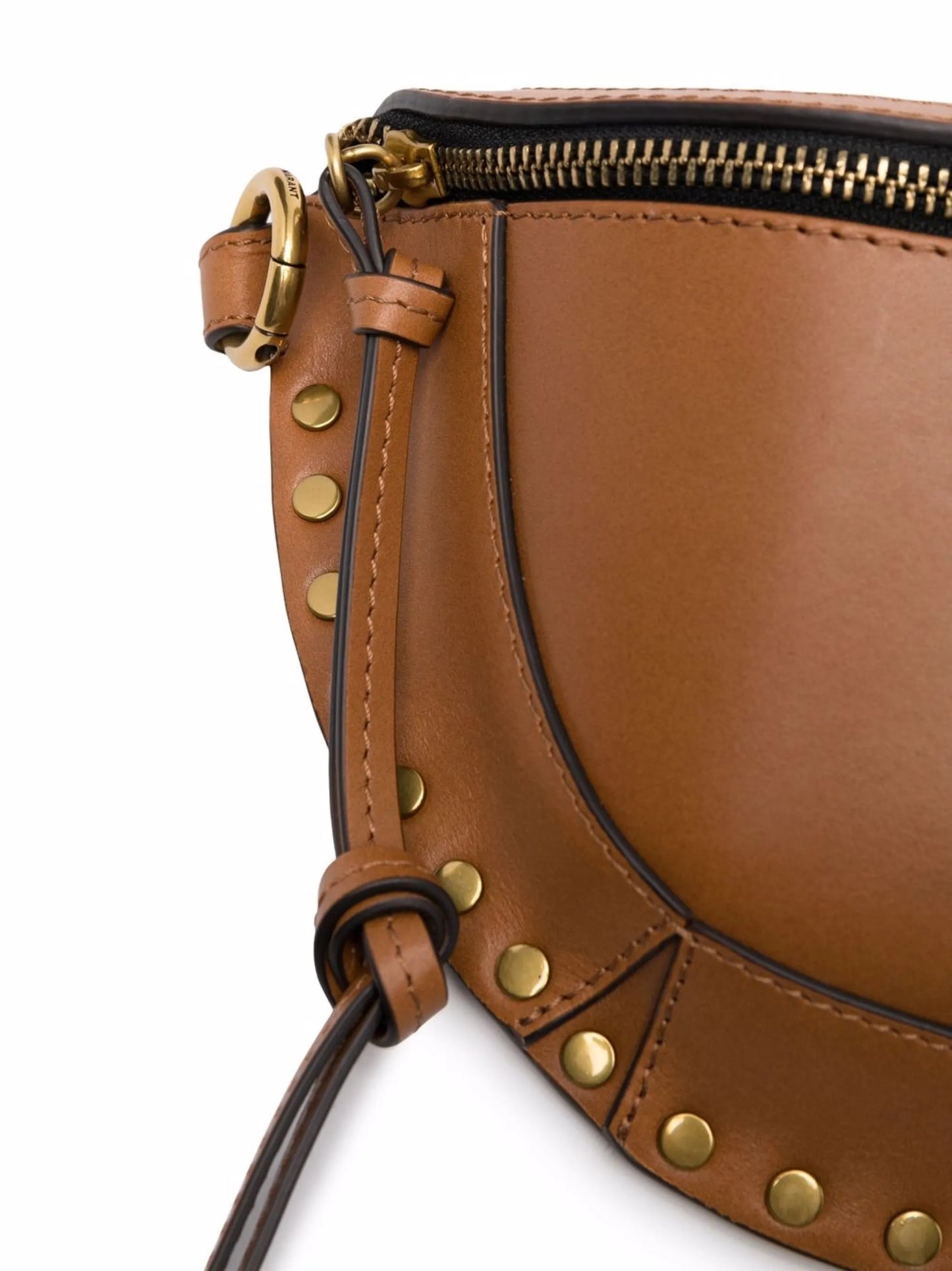 zip-fastening crossbody bag