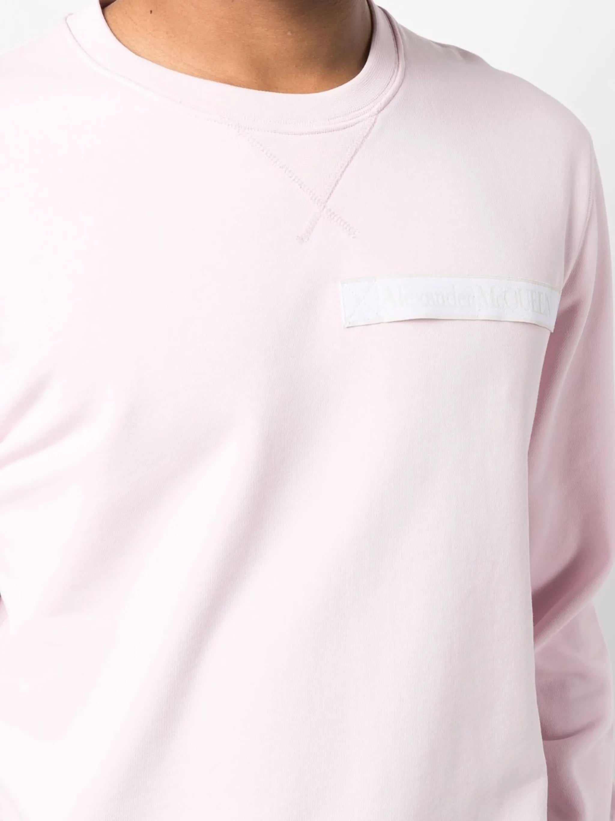 logo-patch sweatshirt