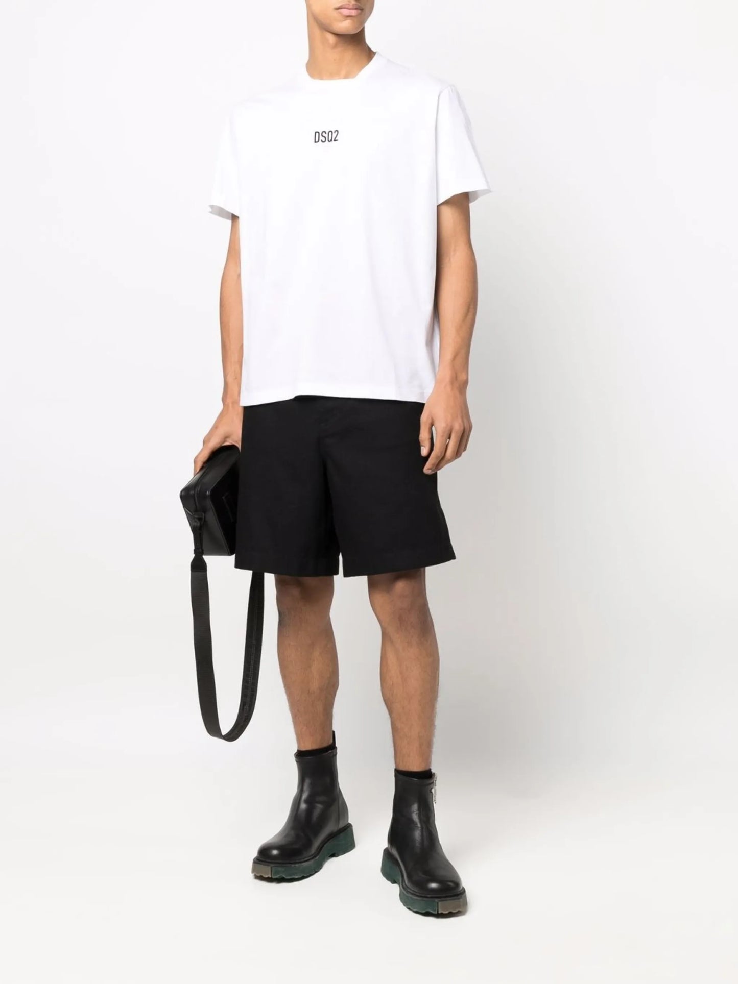 logo-print cotton T-shirt