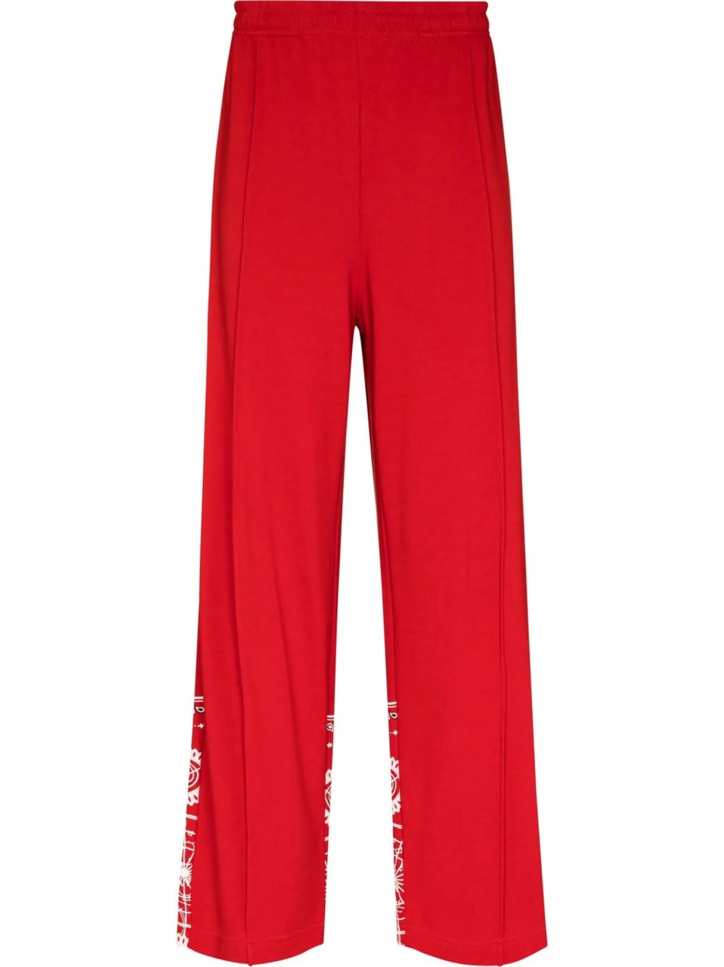 bandana-print track pants