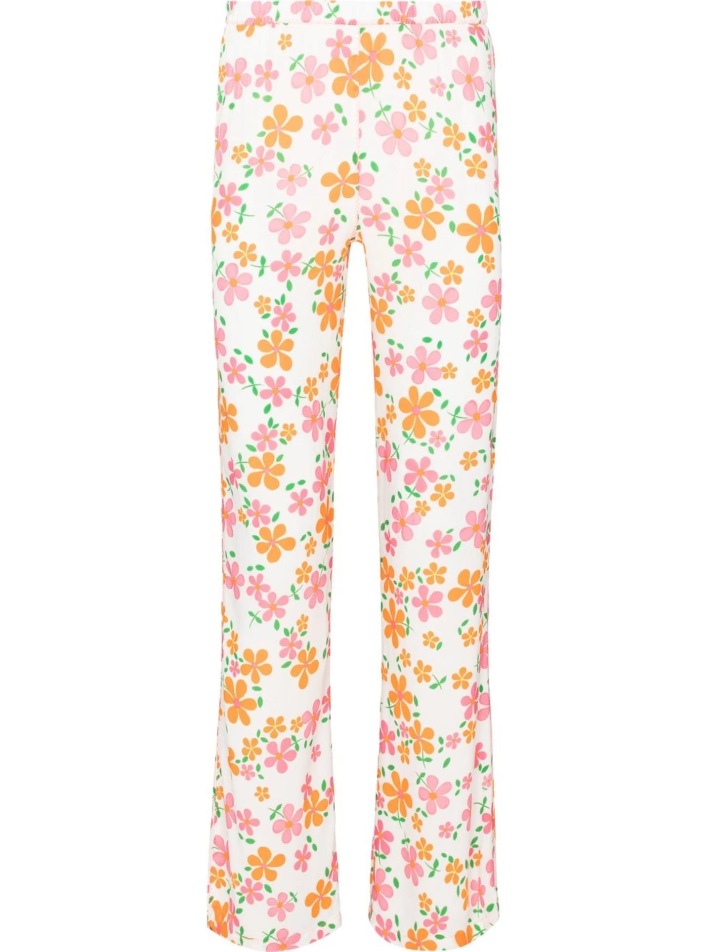 Flora floral-print trousers