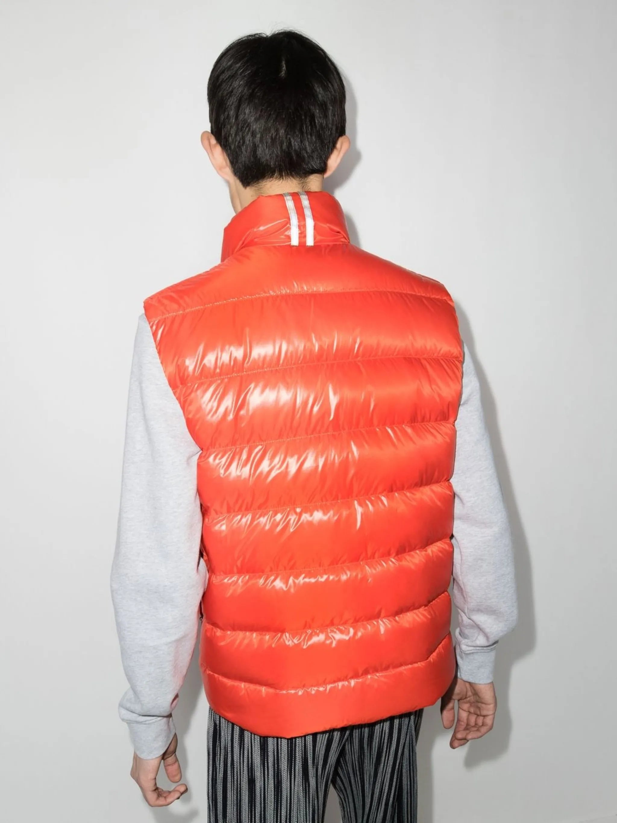 Crofton quilted down vest
