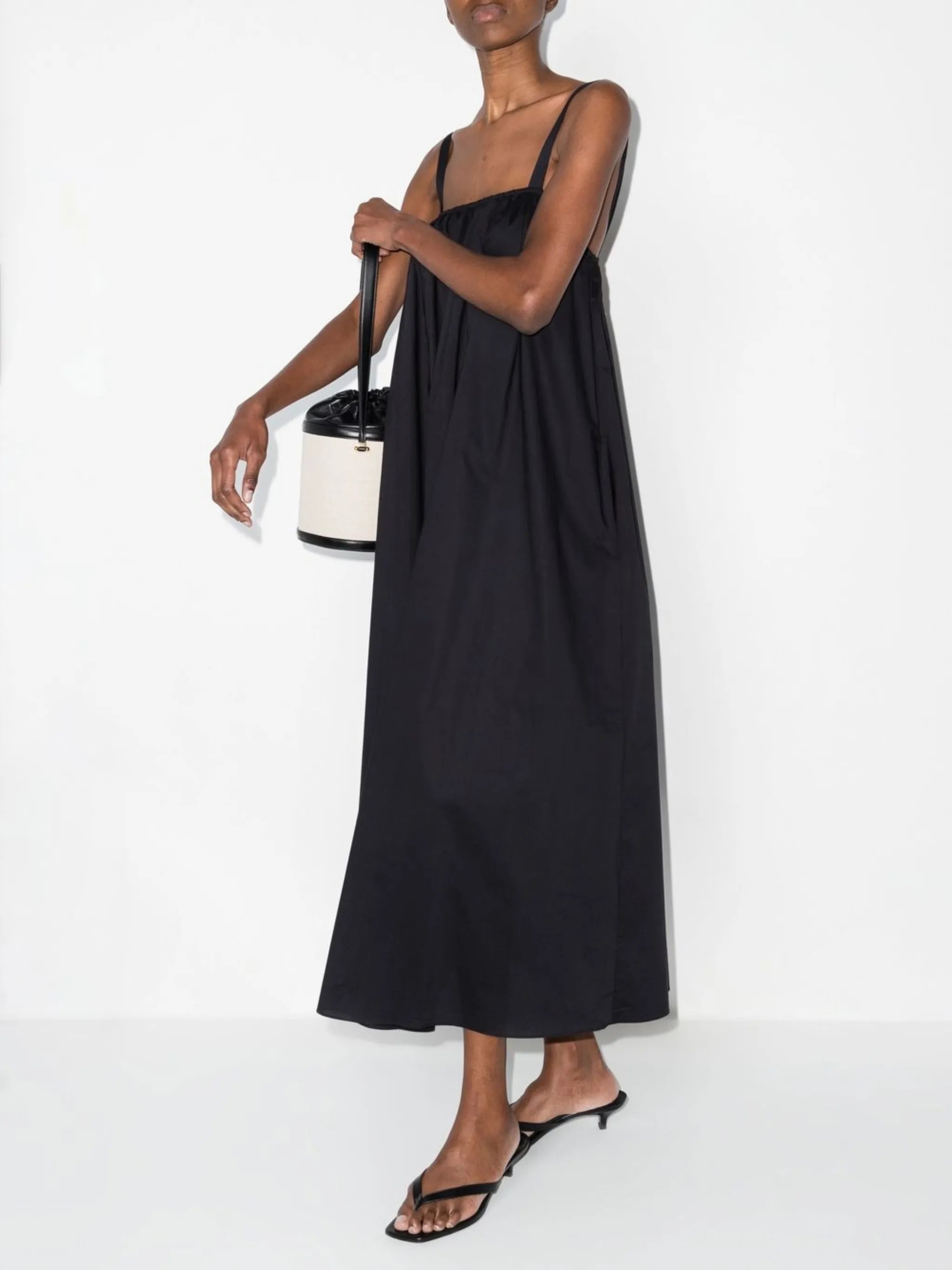 sleeveless maxi dress
