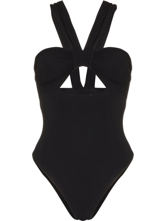 Butterfly cut-out swimsuit