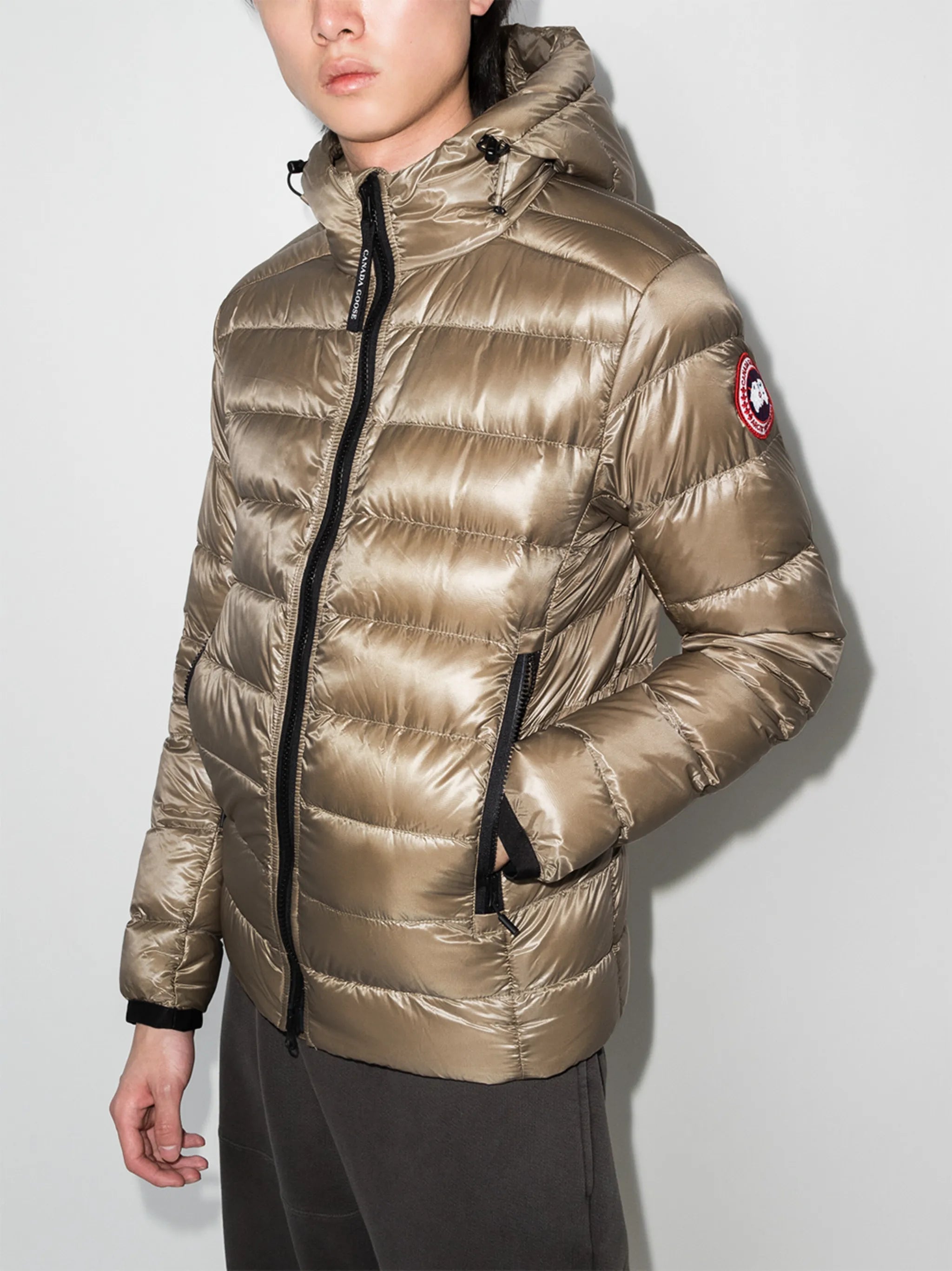 Core Crofton zip-up padded jacket