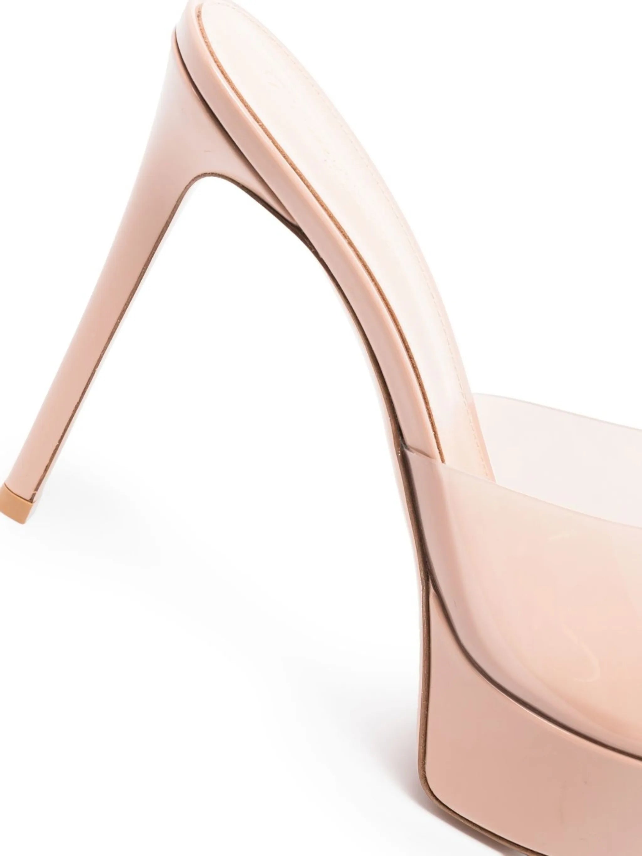 Betty pointed platform mules