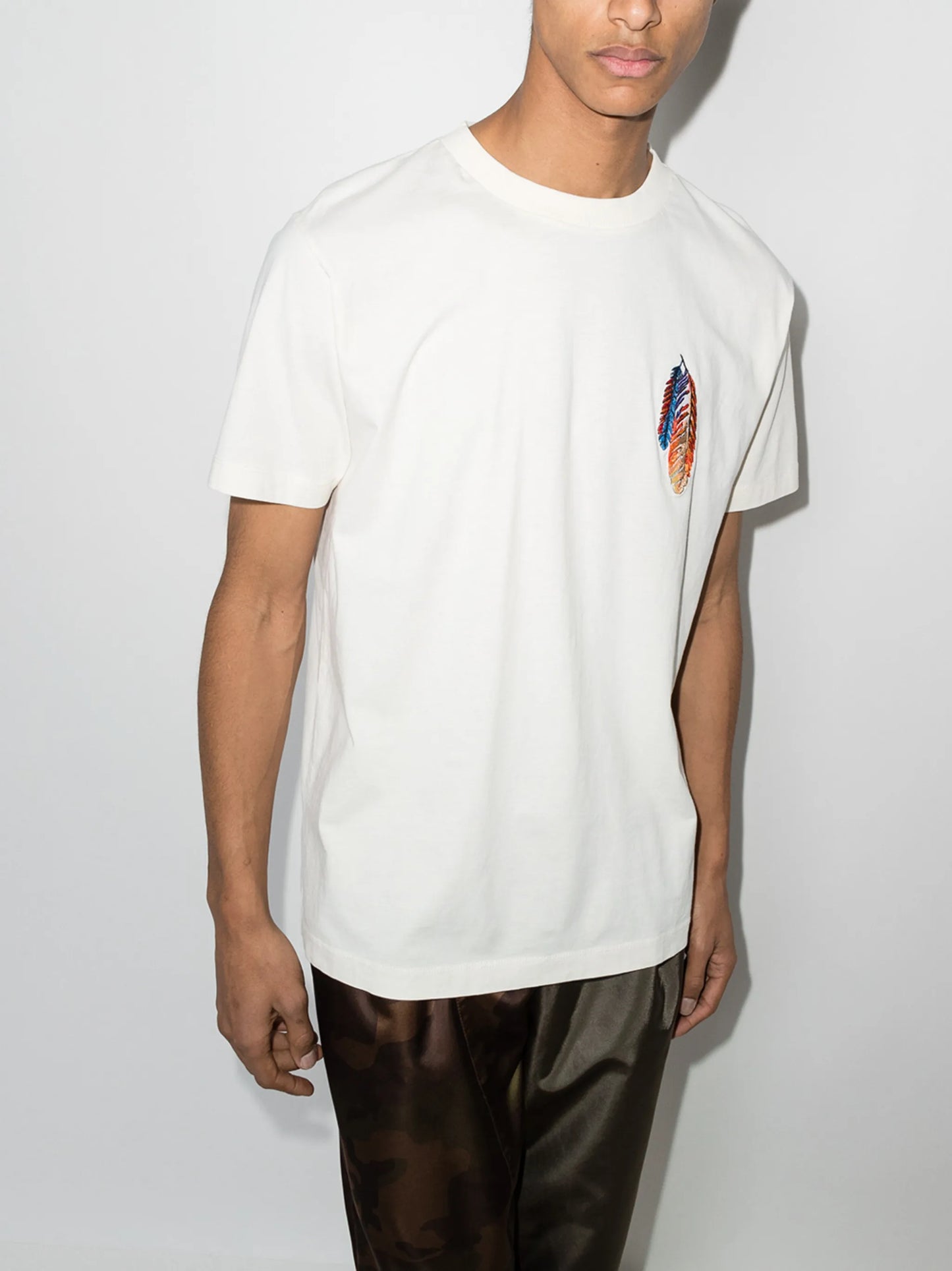 Feathers short-sleeve T-shirt