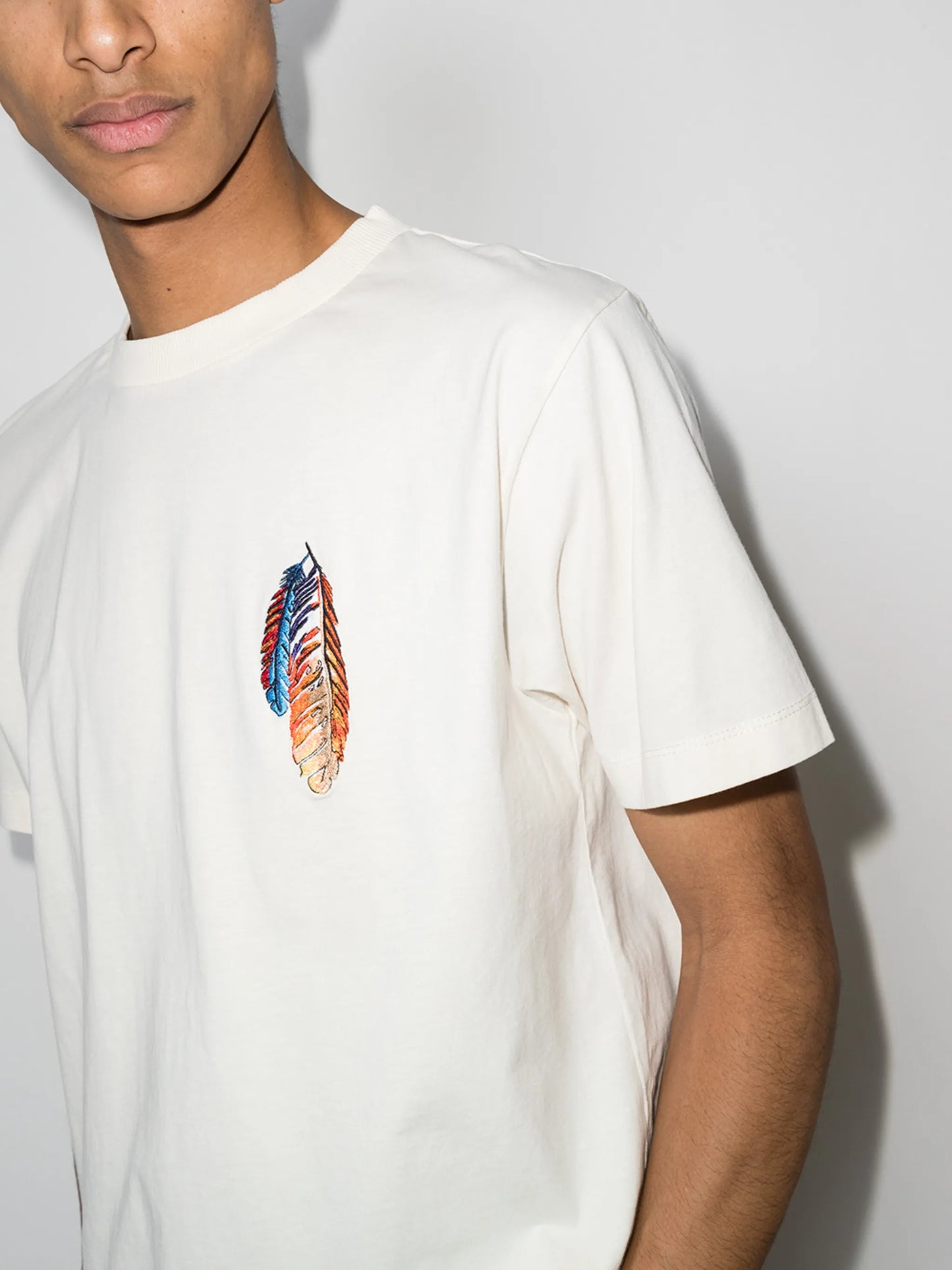 Feathers short-sleeve T-shirt