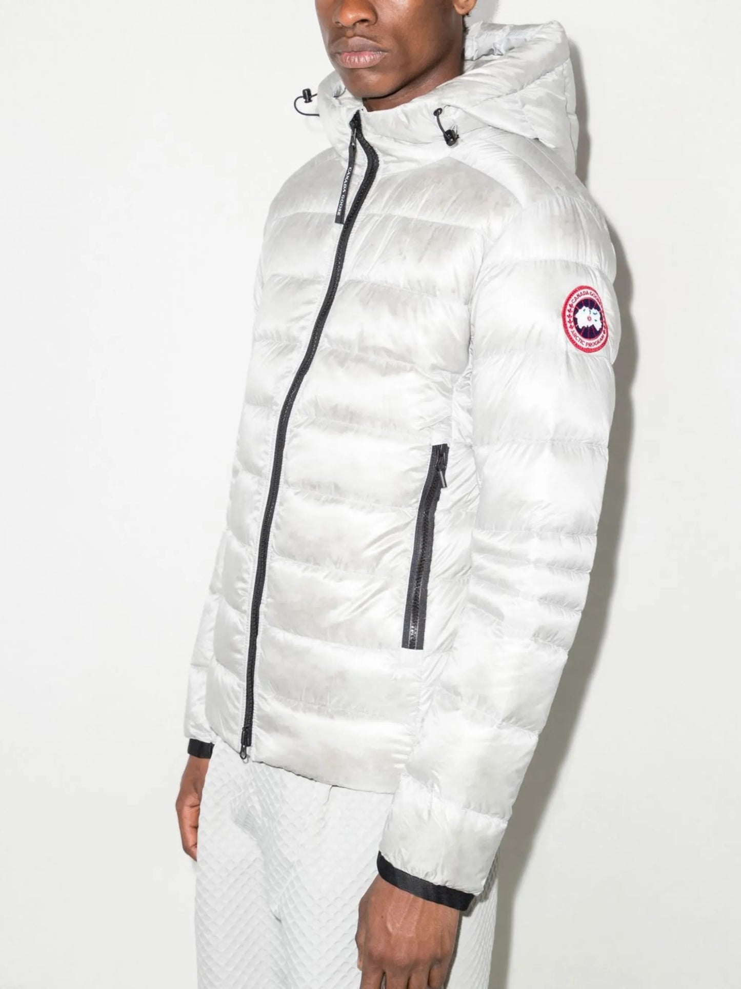 Crofton packable hooded jacket