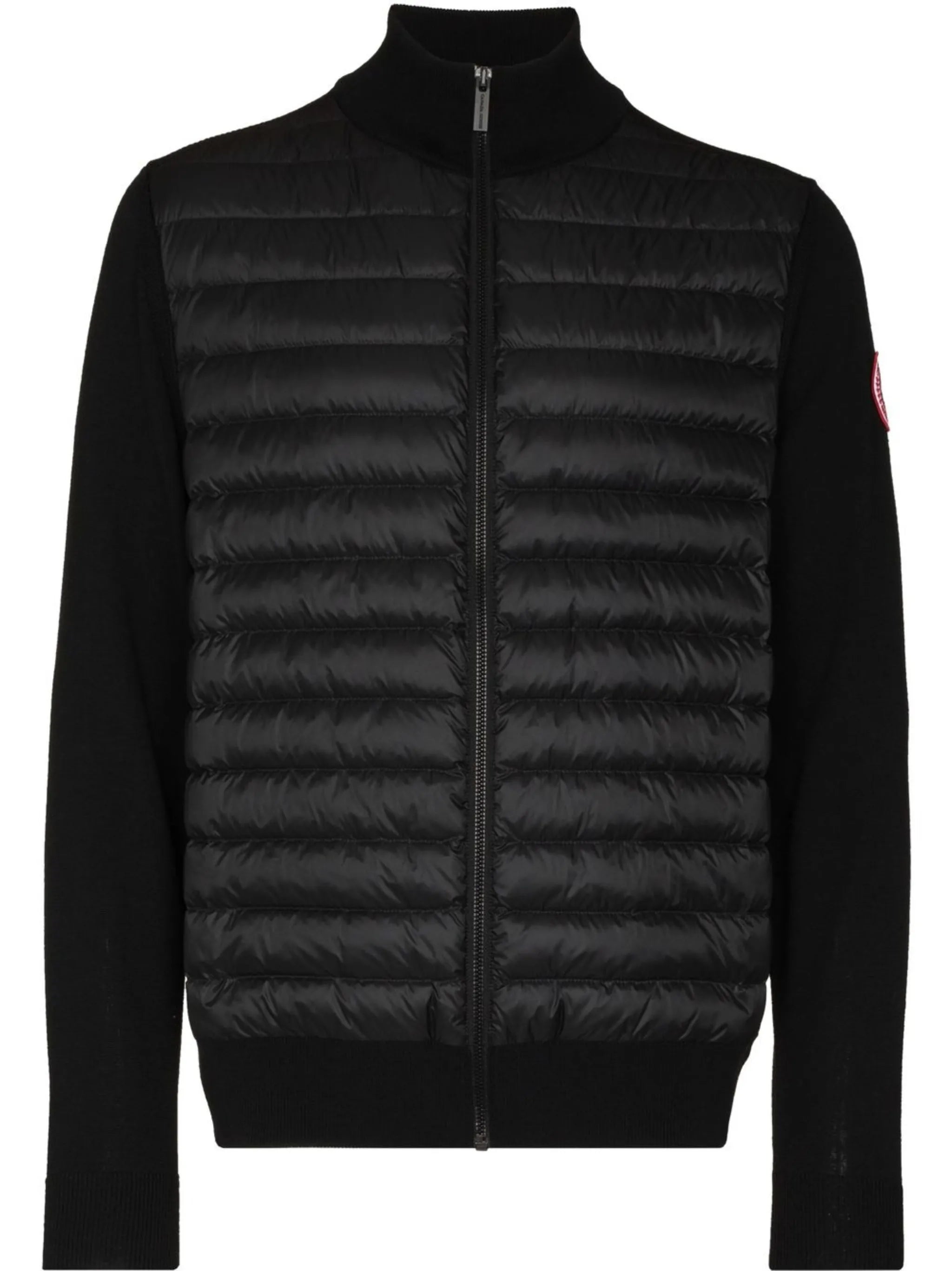 HyBridge knitted padded jacket