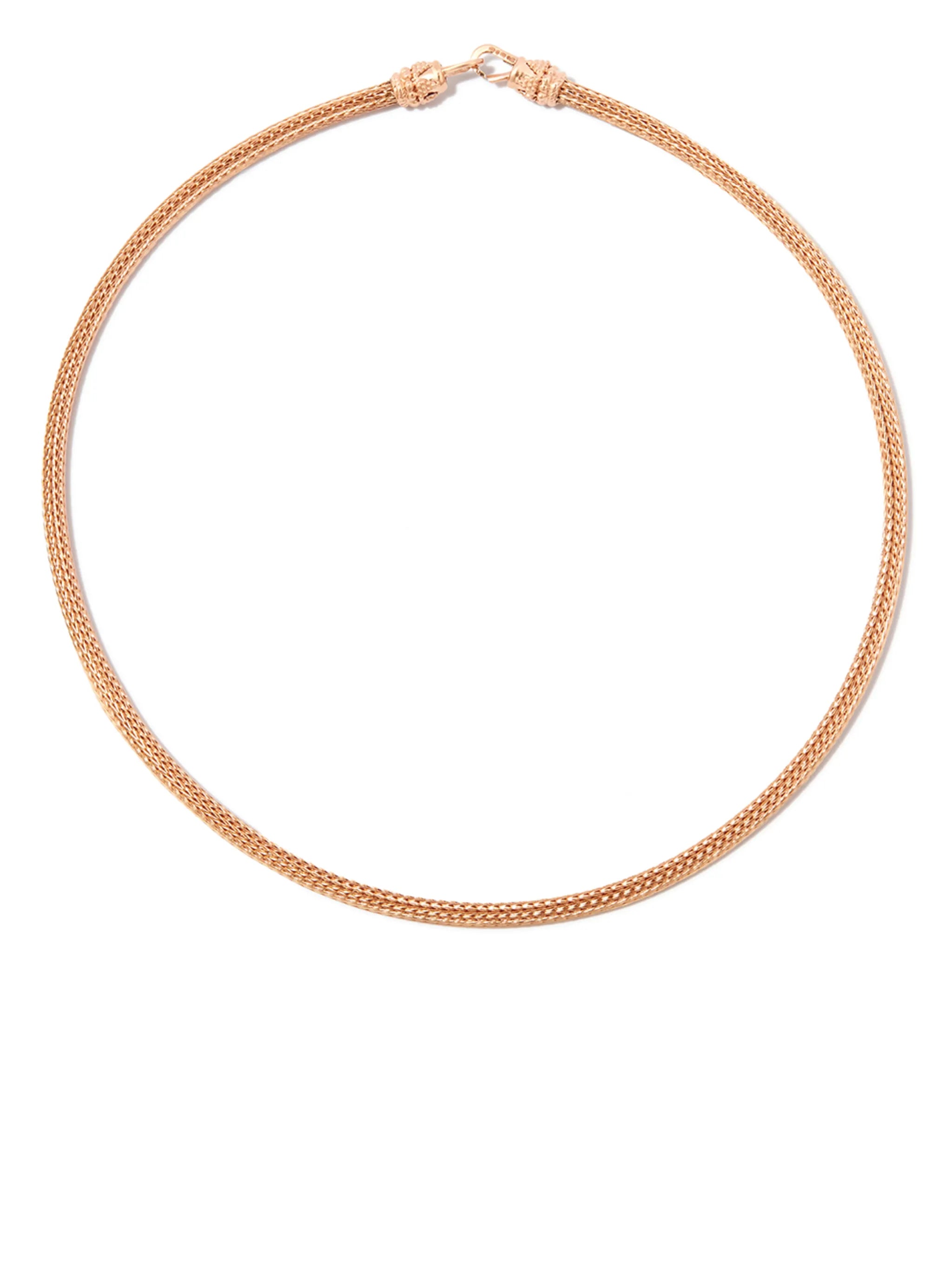 18kt rose gold Indian Chain necklace