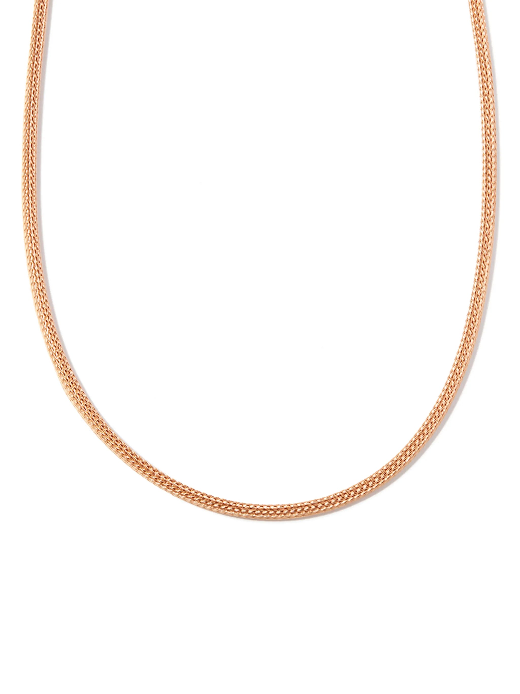18kt rose gold Indian Chain necklace