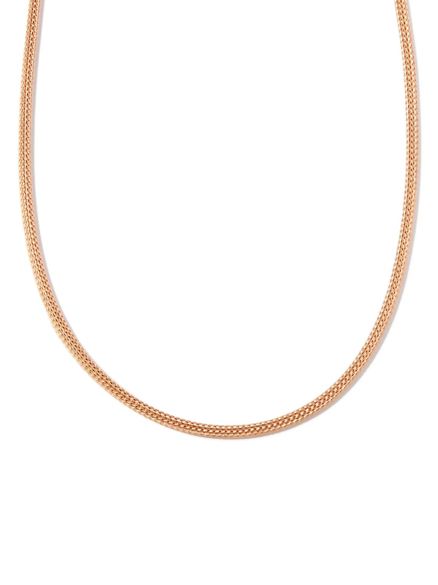 18kt rose gold Indian Chain necklace