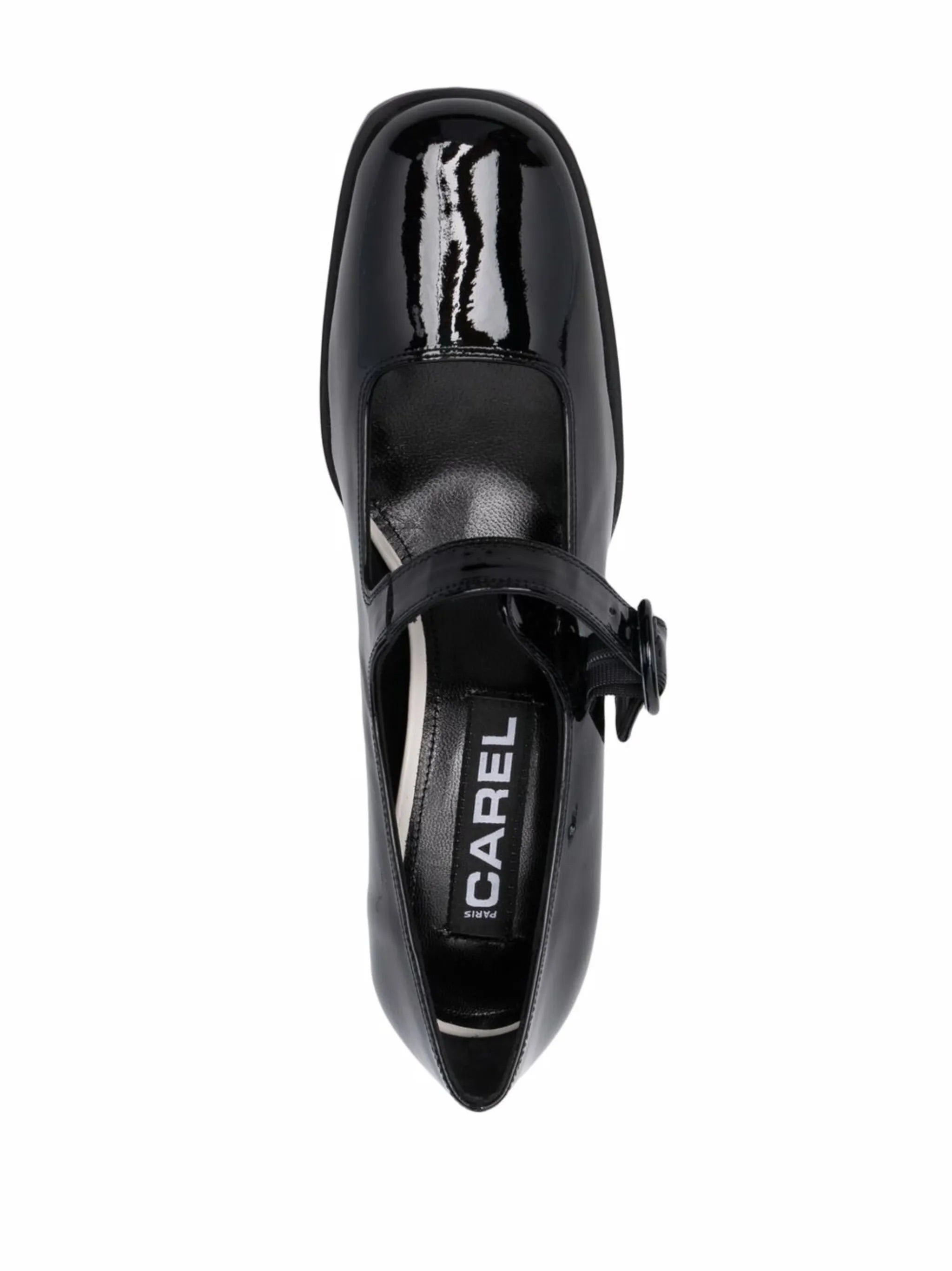 Caren patent-leather Mary Jane pumps