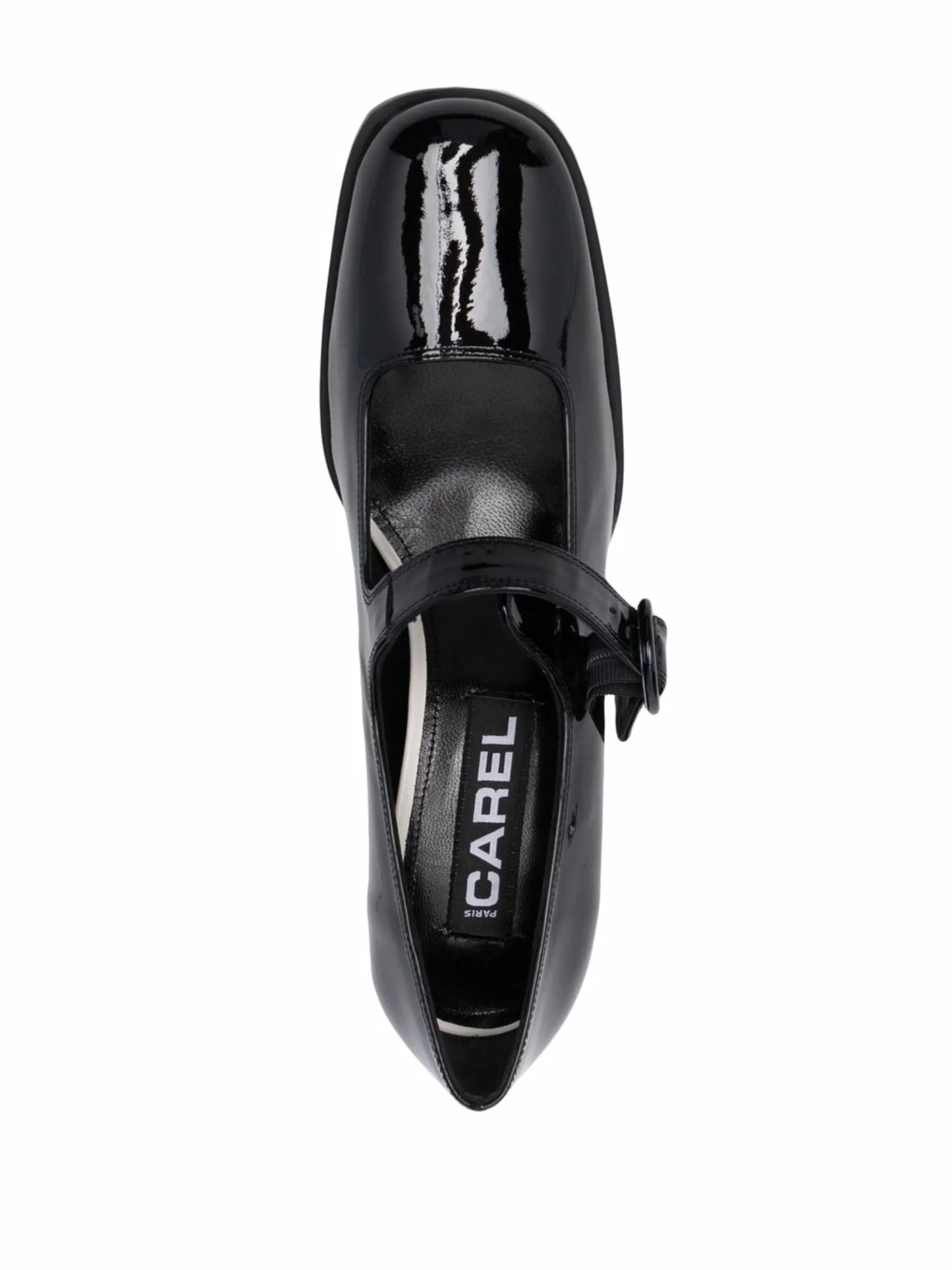 Caren patent-leather Mary Jane pumps