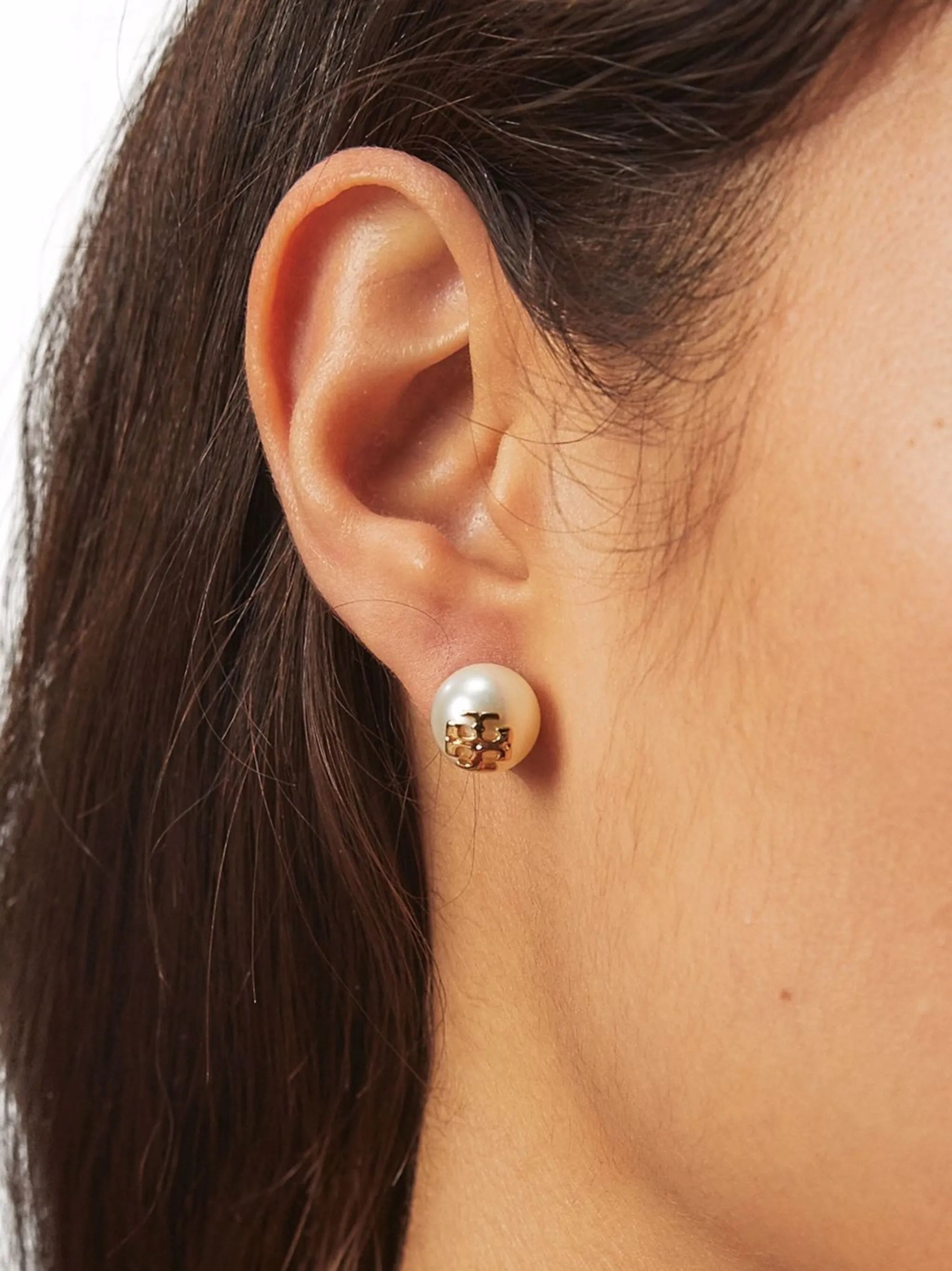 moondance pearl stud earrings