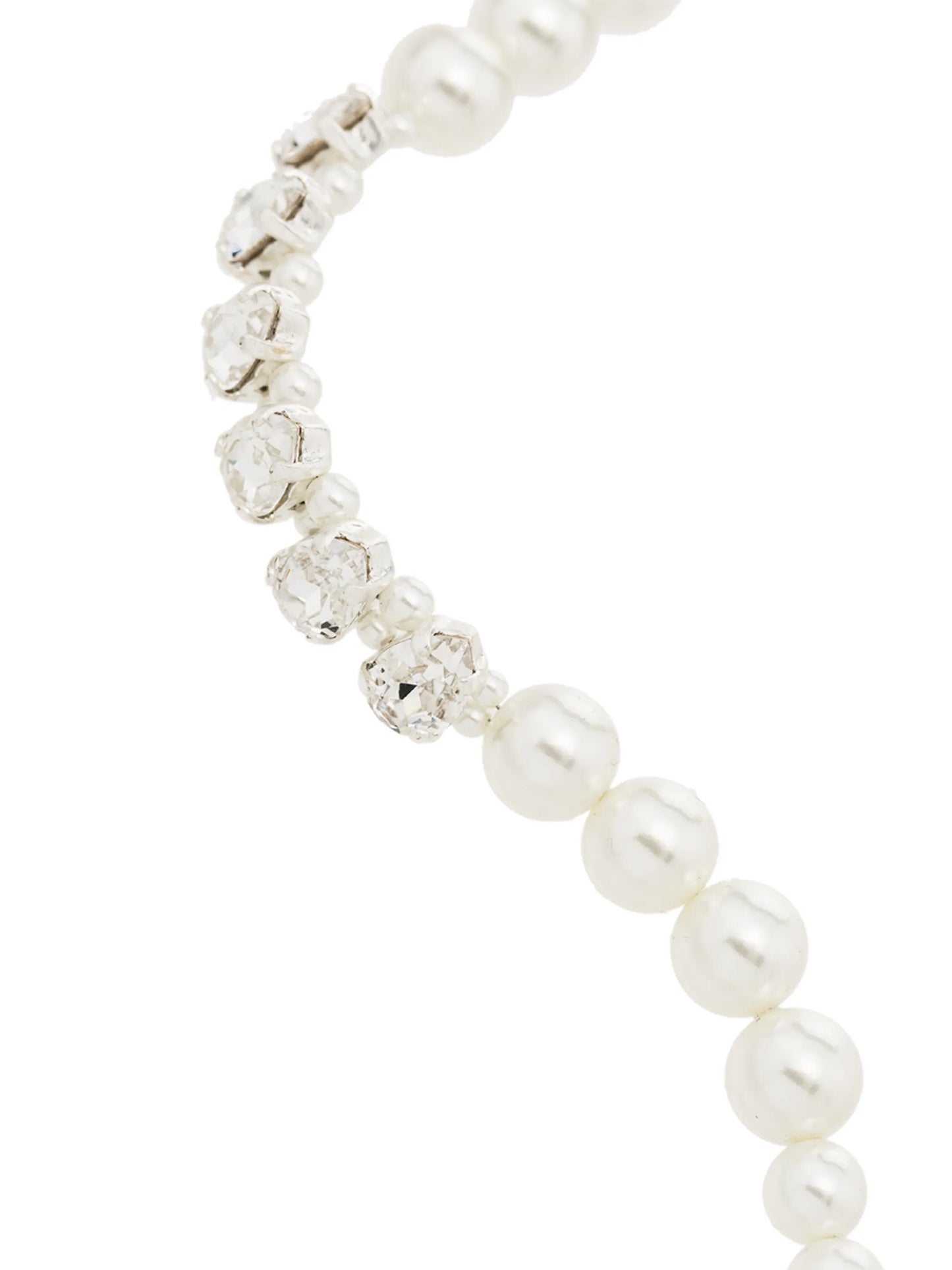 pearl and crystal bracelet