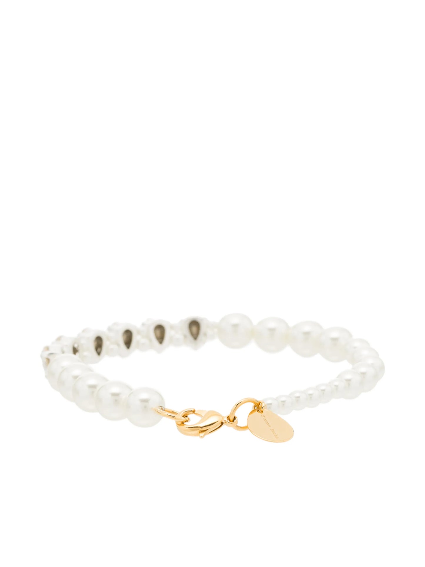 pearl and crystal bracelet