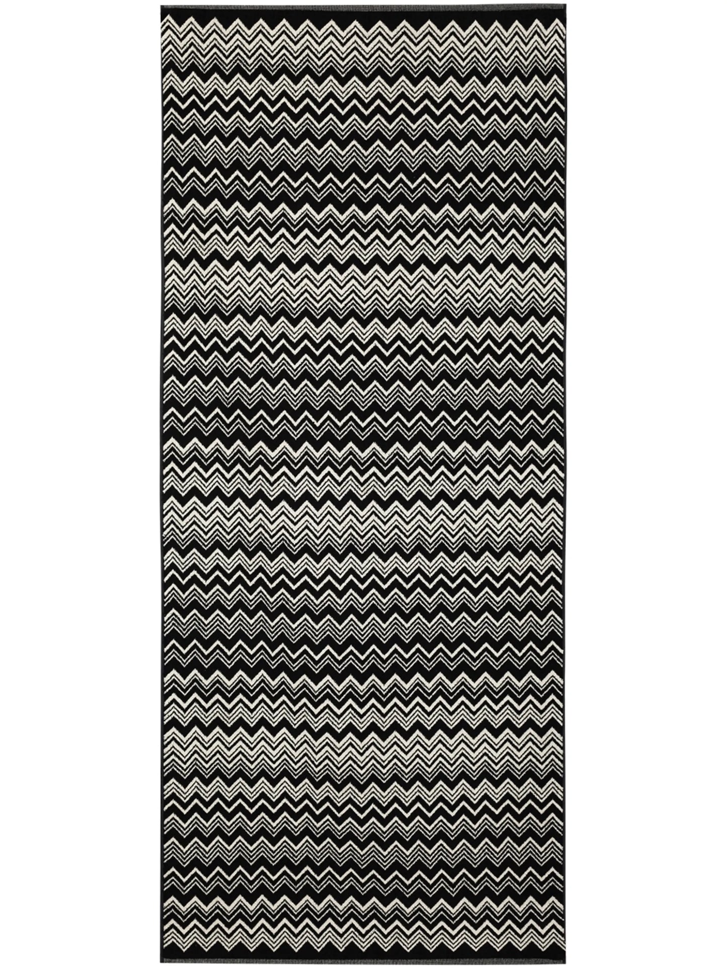 Keith zigzag woven bath mat