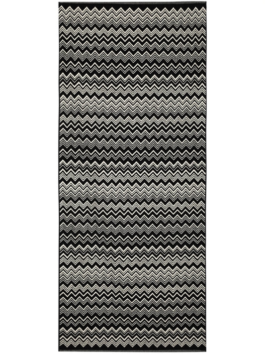 Keith zigzag woven bath mat