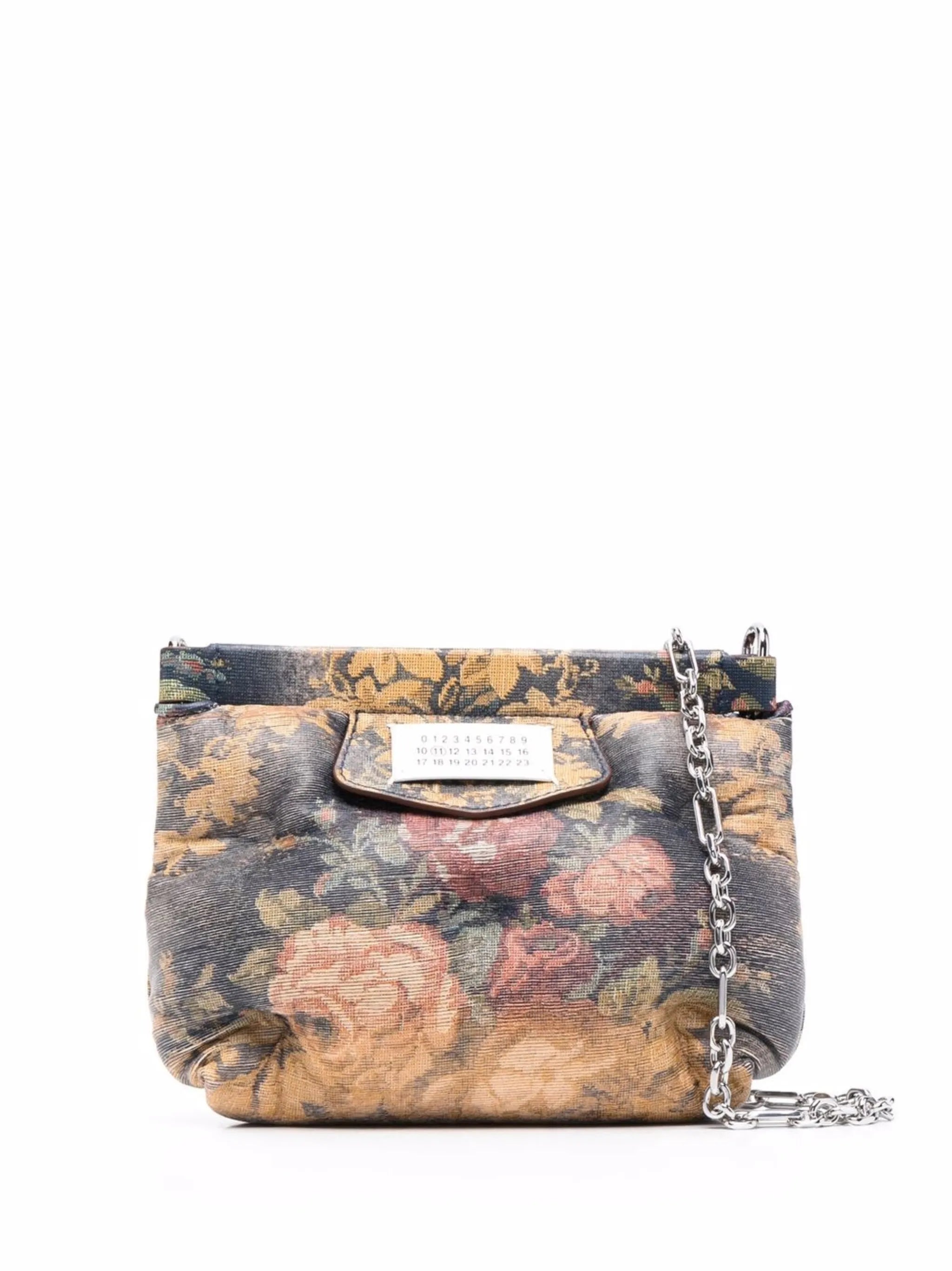 mini floral Glam Slam bag