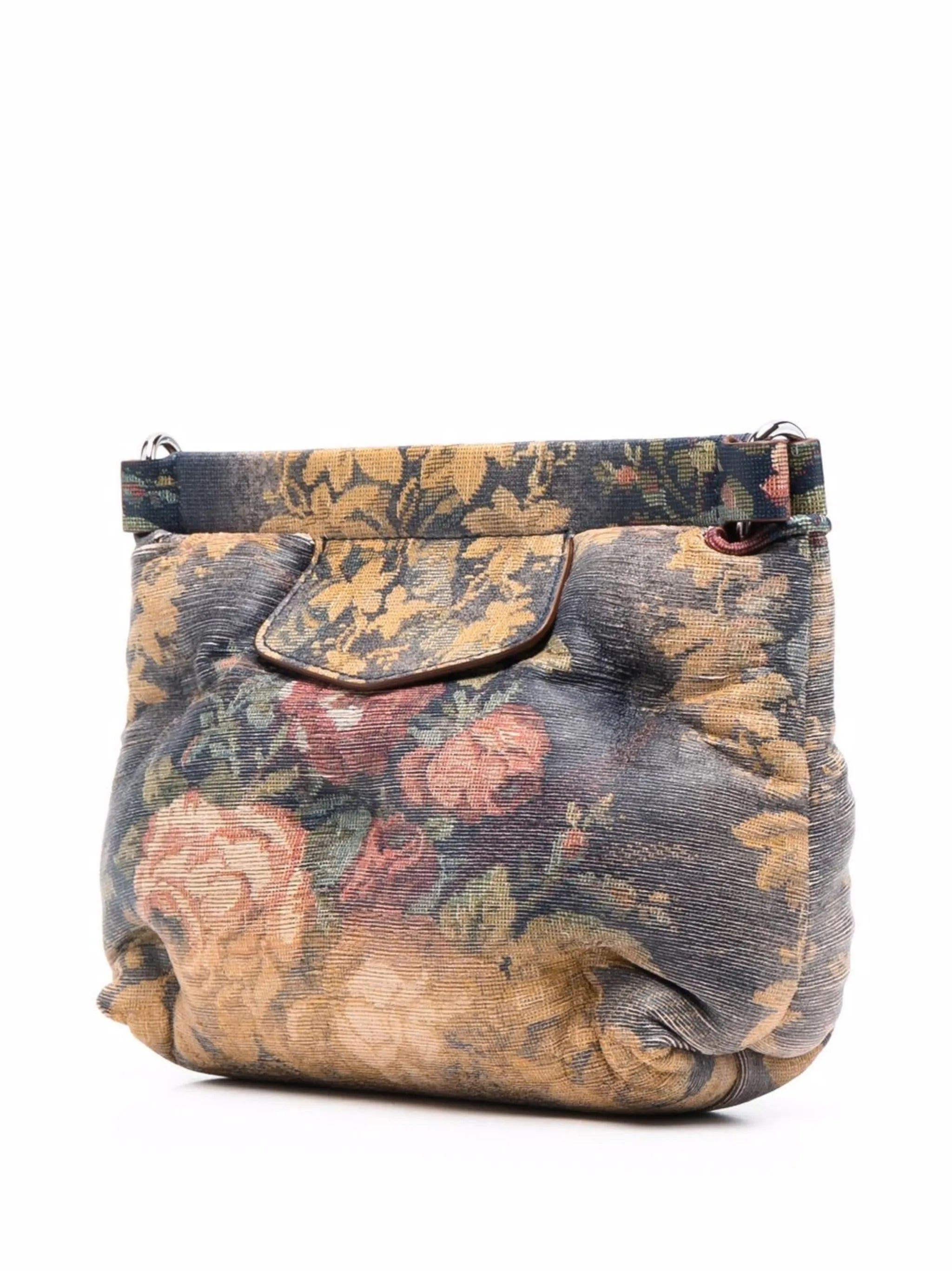mini floral Glam Slam bag