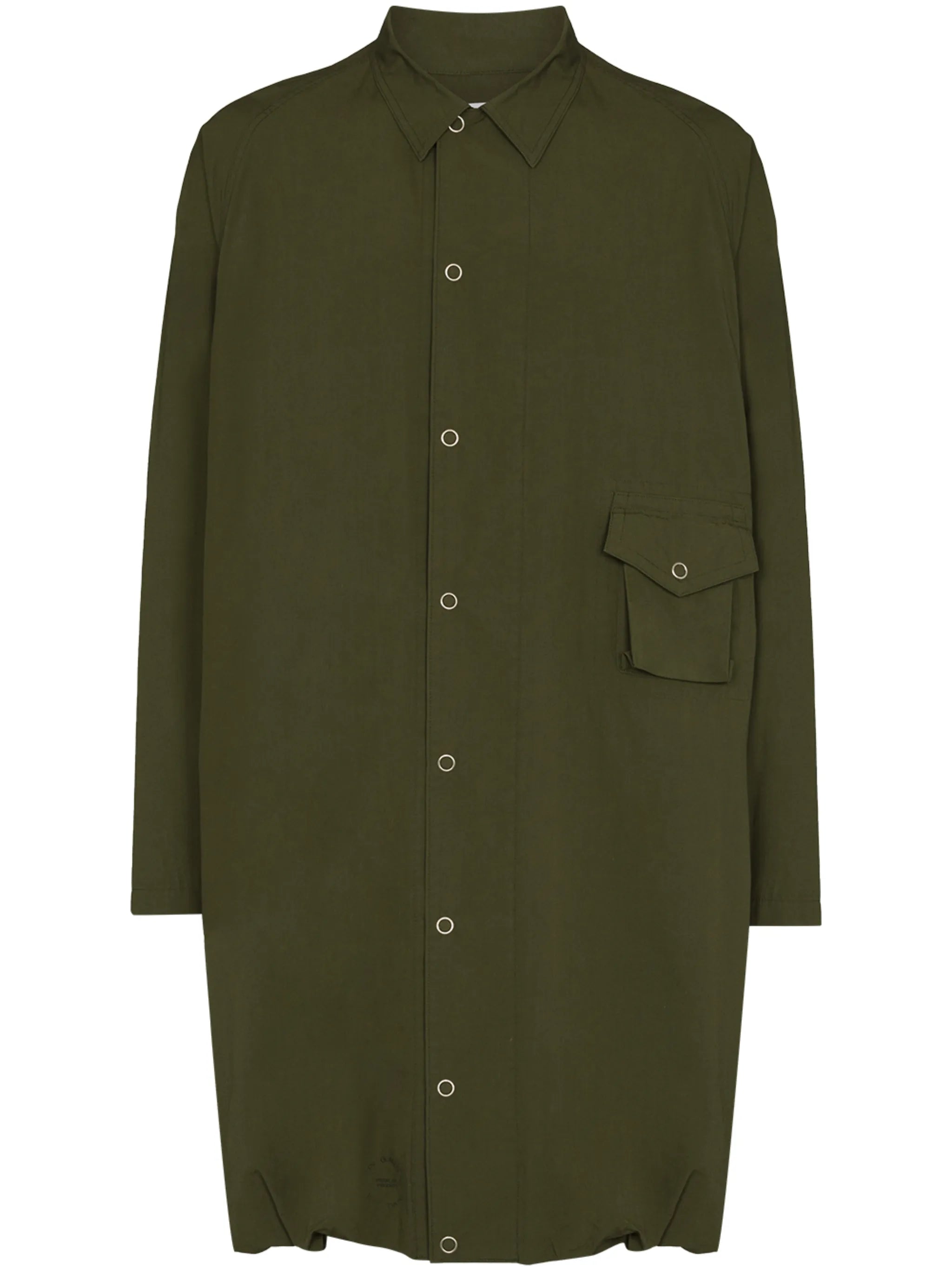 Four Winds flap-pocket coat