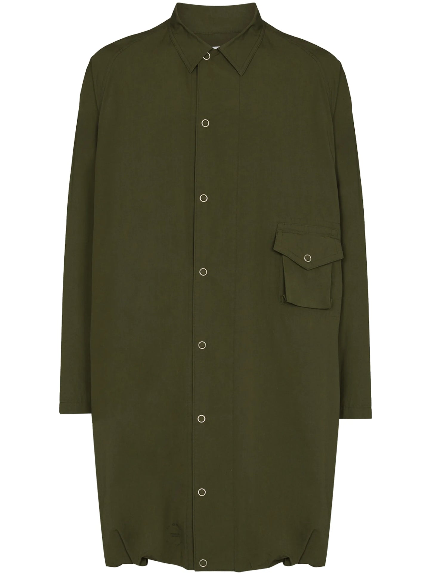 Four Winds flap-pocket coat